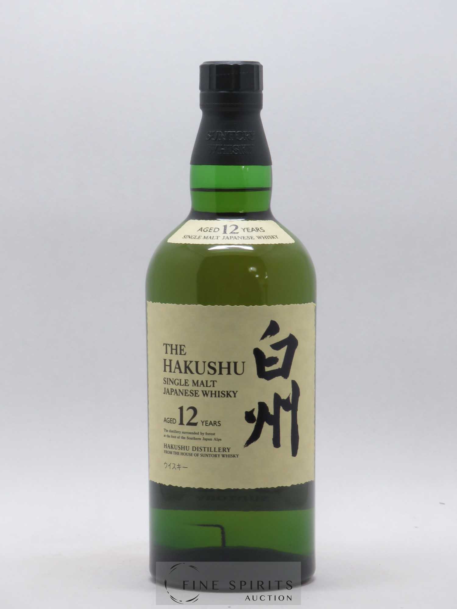 Hakushu 12 years Of. - Lot de 1 bouteille - 1