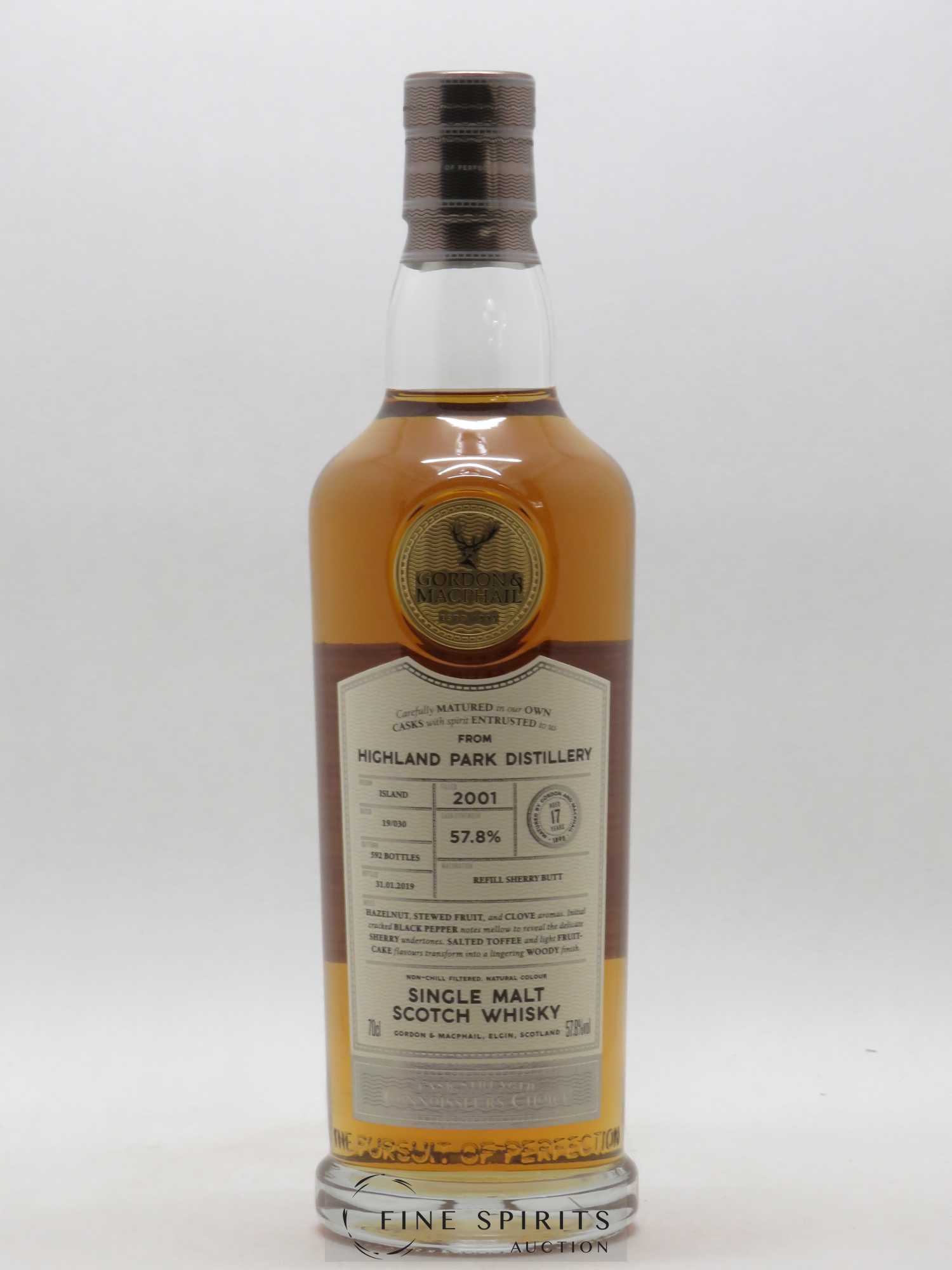 Highland Park 17 years 2001 Gordon & MacPhail Batch 19-030 - One of 592 - bottled 2019 Connoisseurs Choice - Lot de 1 bouteille - 1