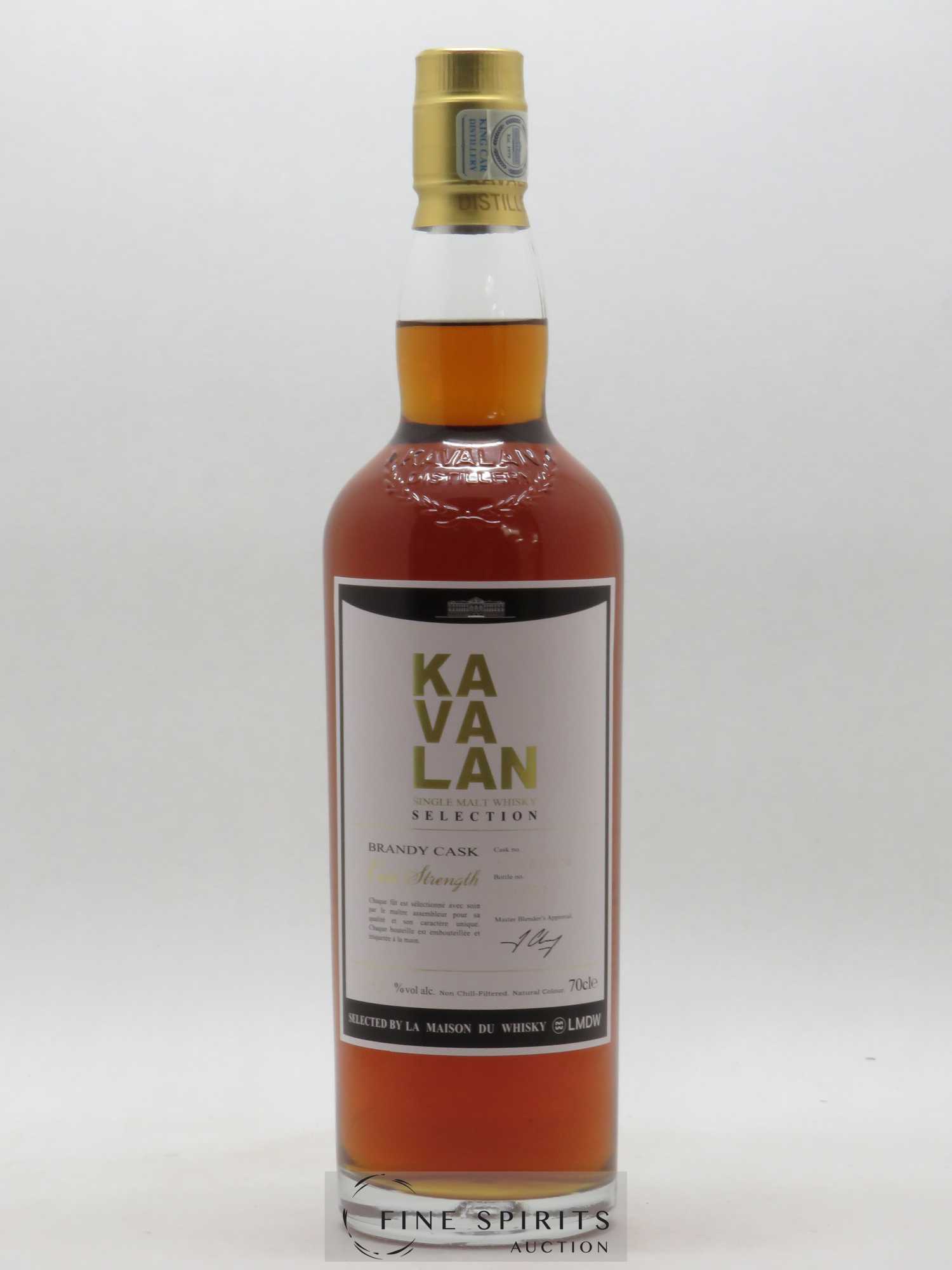 Kavalan Of. Brandy Cask Cask n°A090620014 - One of 152 bottles - bottled 2017 Cask Strength - Lot de 1 bouteille - 1