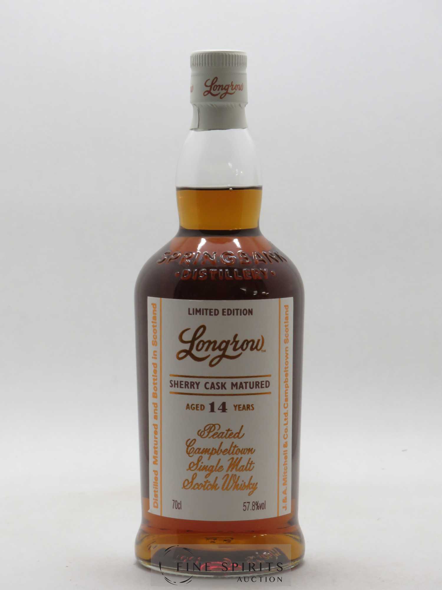 Longrow 14 years 2003 Of. Sherry Cask Matured One of 9000 - bottled 2018 Limited Edition - Posten von 1 Flasche - 1
