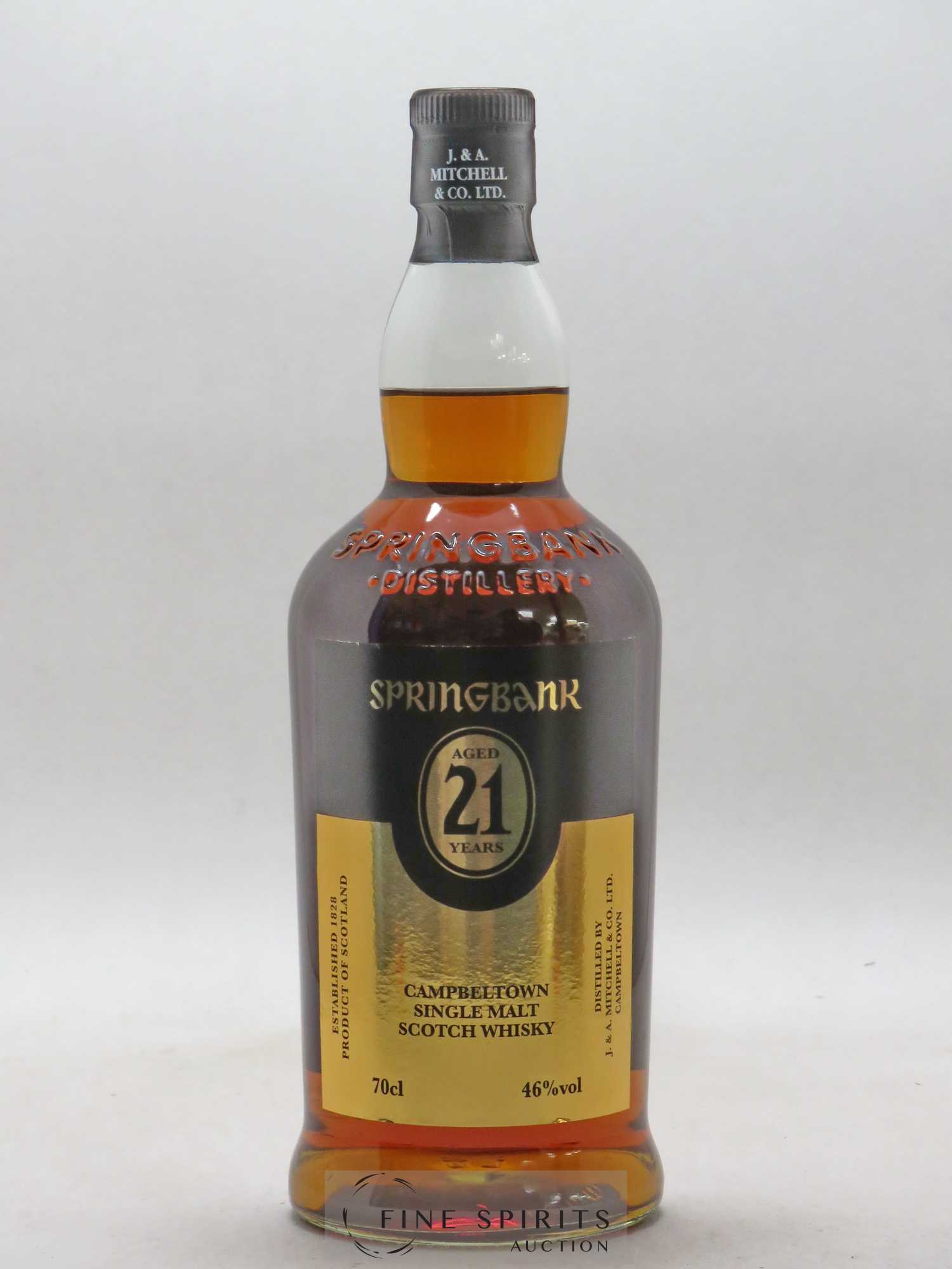 Springbank 21 years Of. - Posten von 1 Flasche - 1