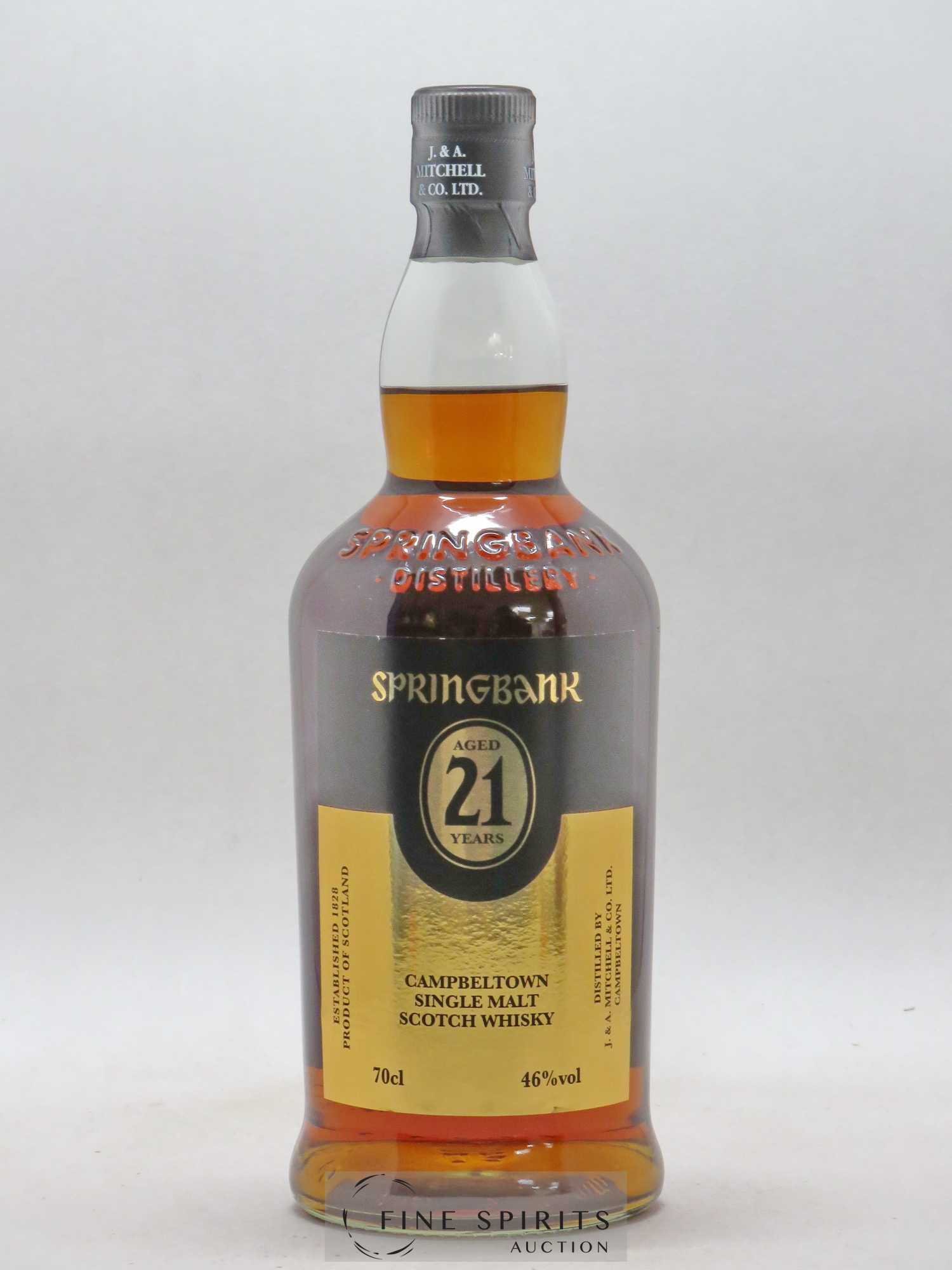 Springbank 21 years Of. - Posten von 1 Flasche - 1