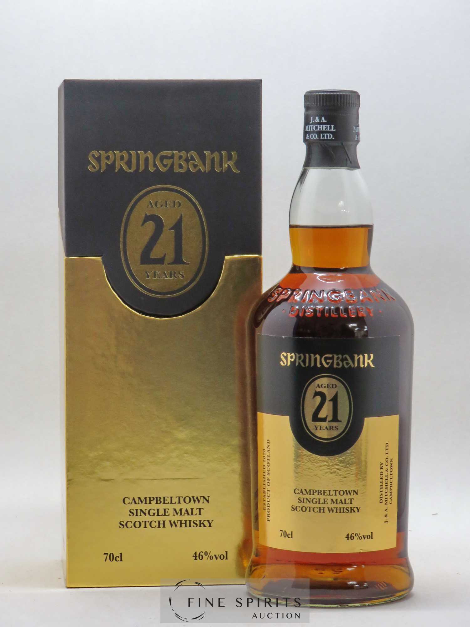 Springbank 21 years Of. - Posten von 1 Flasche - 0