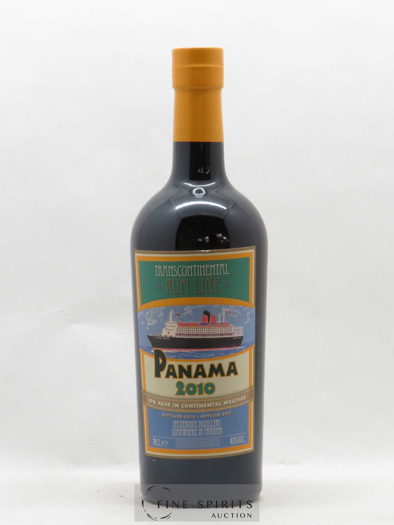 Rhum TransContinental Rum Line 2010 Batch 3 - Lot of 1 bottle - 1