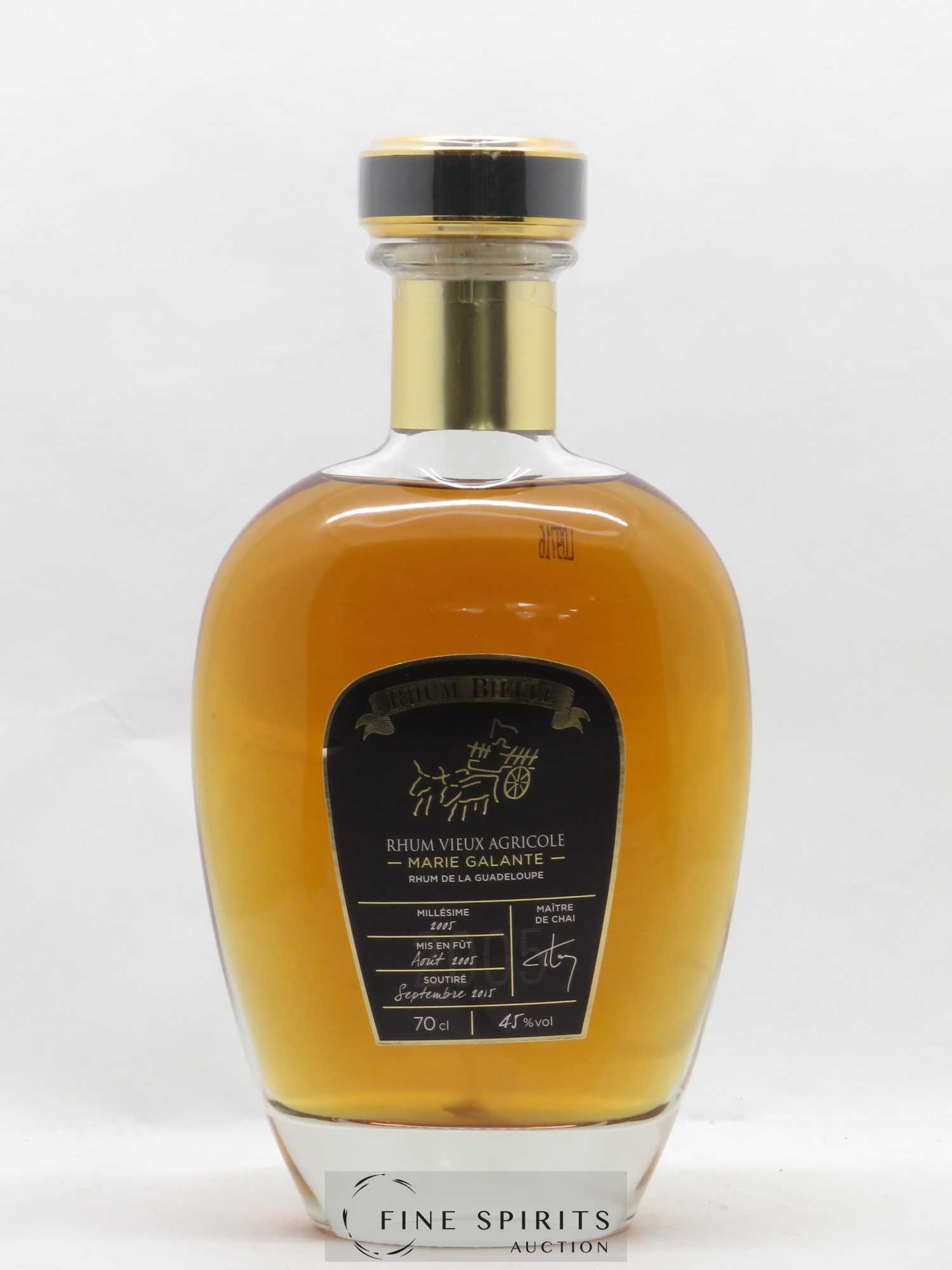 Rhum Bielle 10 years 2005 Of. - Lot de 1 bouteille - 1