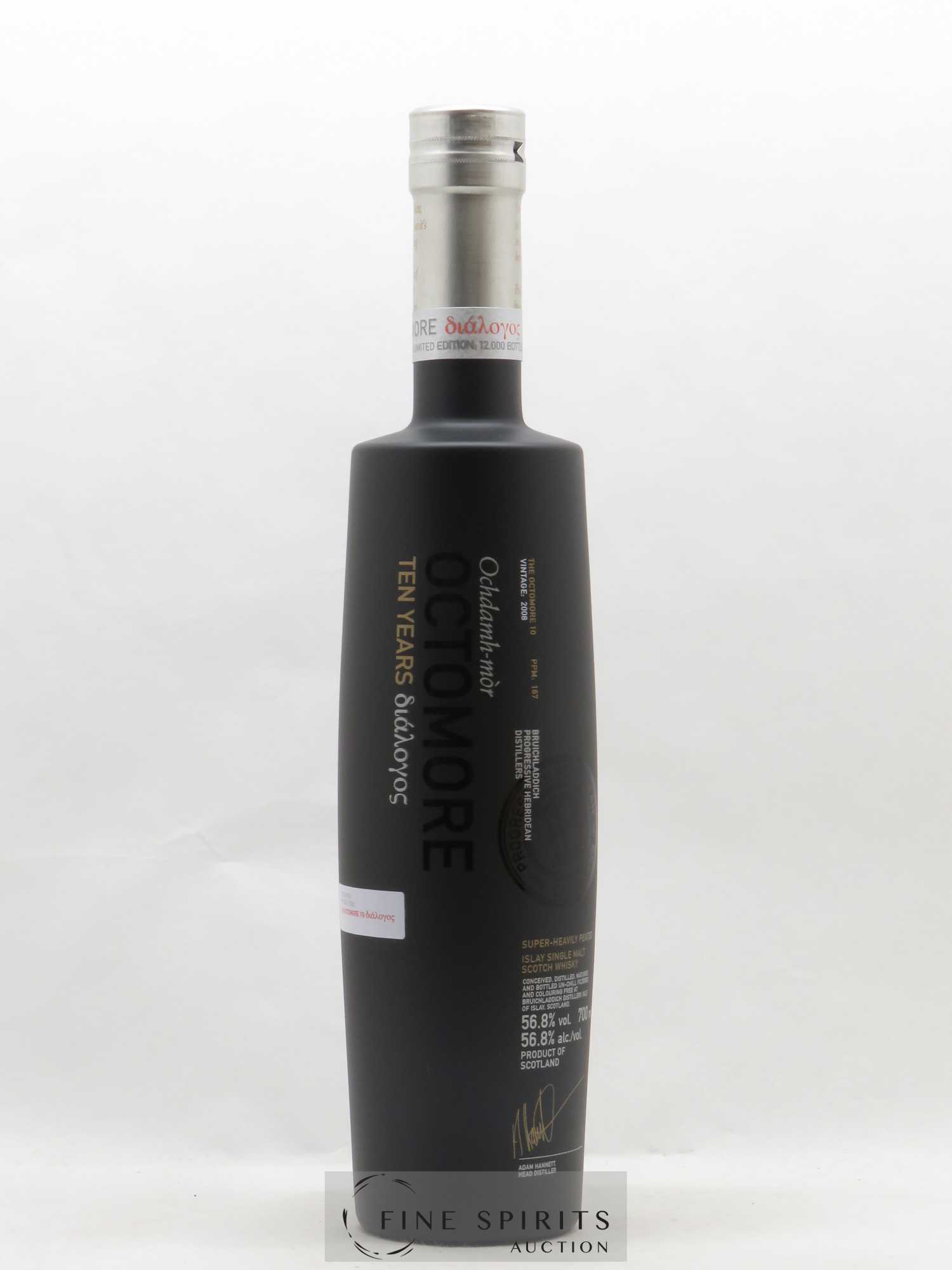 Octomore 10 years 2008 Of. - Posten von 1 Flasche - 1