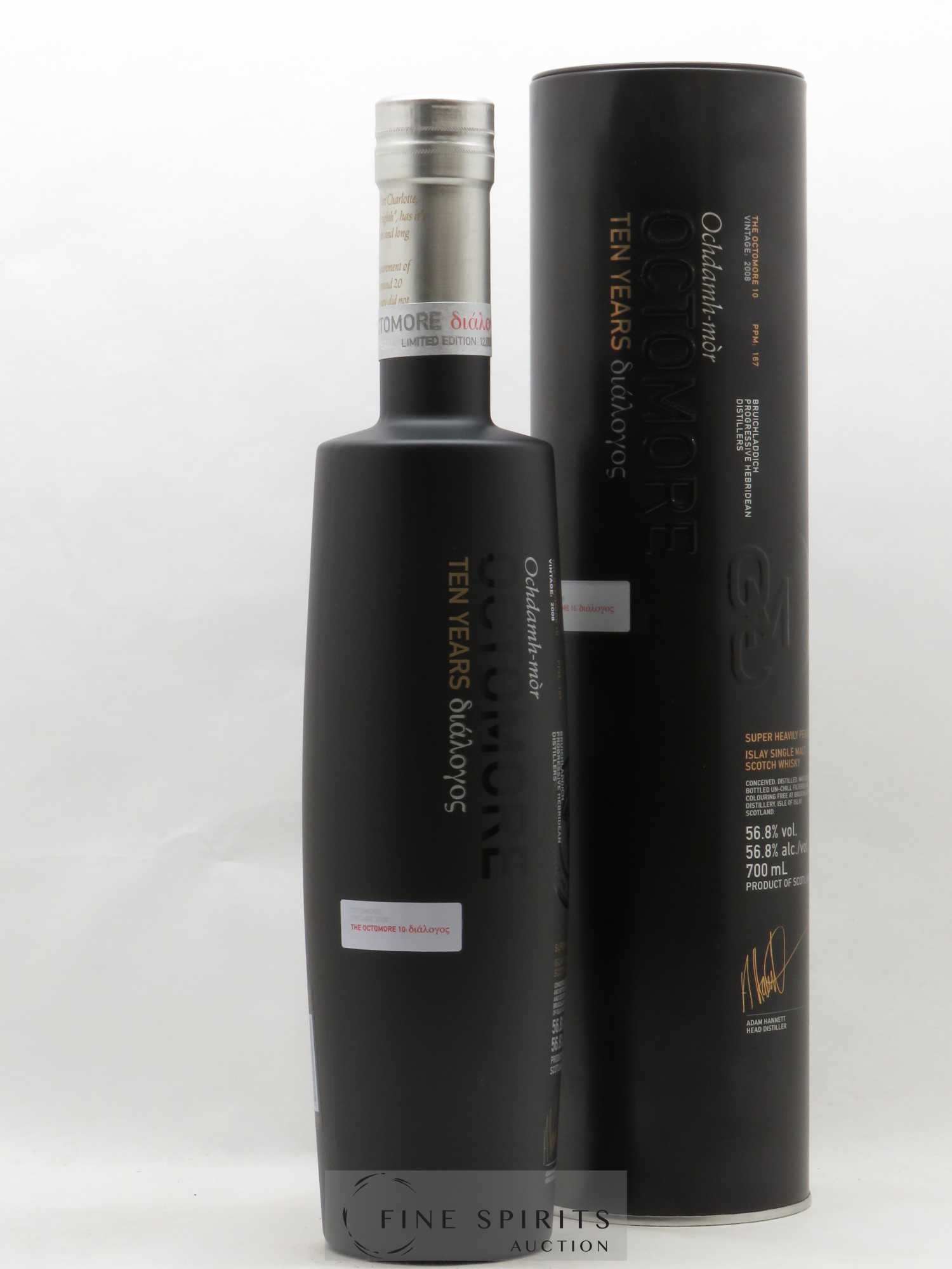 Octomore 10 years 2008 Of. - Posten von 1 Flasche - 0