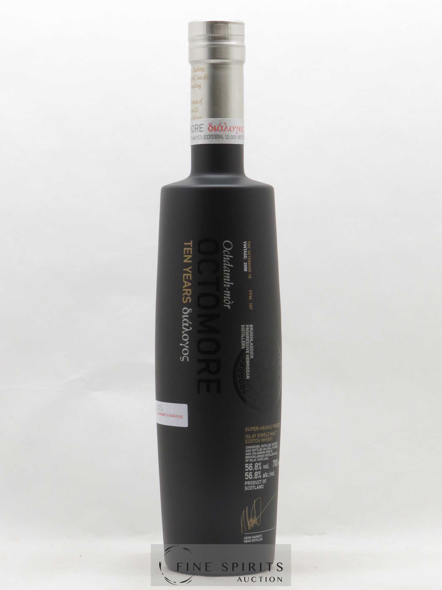 Octomore 10 years 2008 Of. - Posten von 1 Flasche - 1