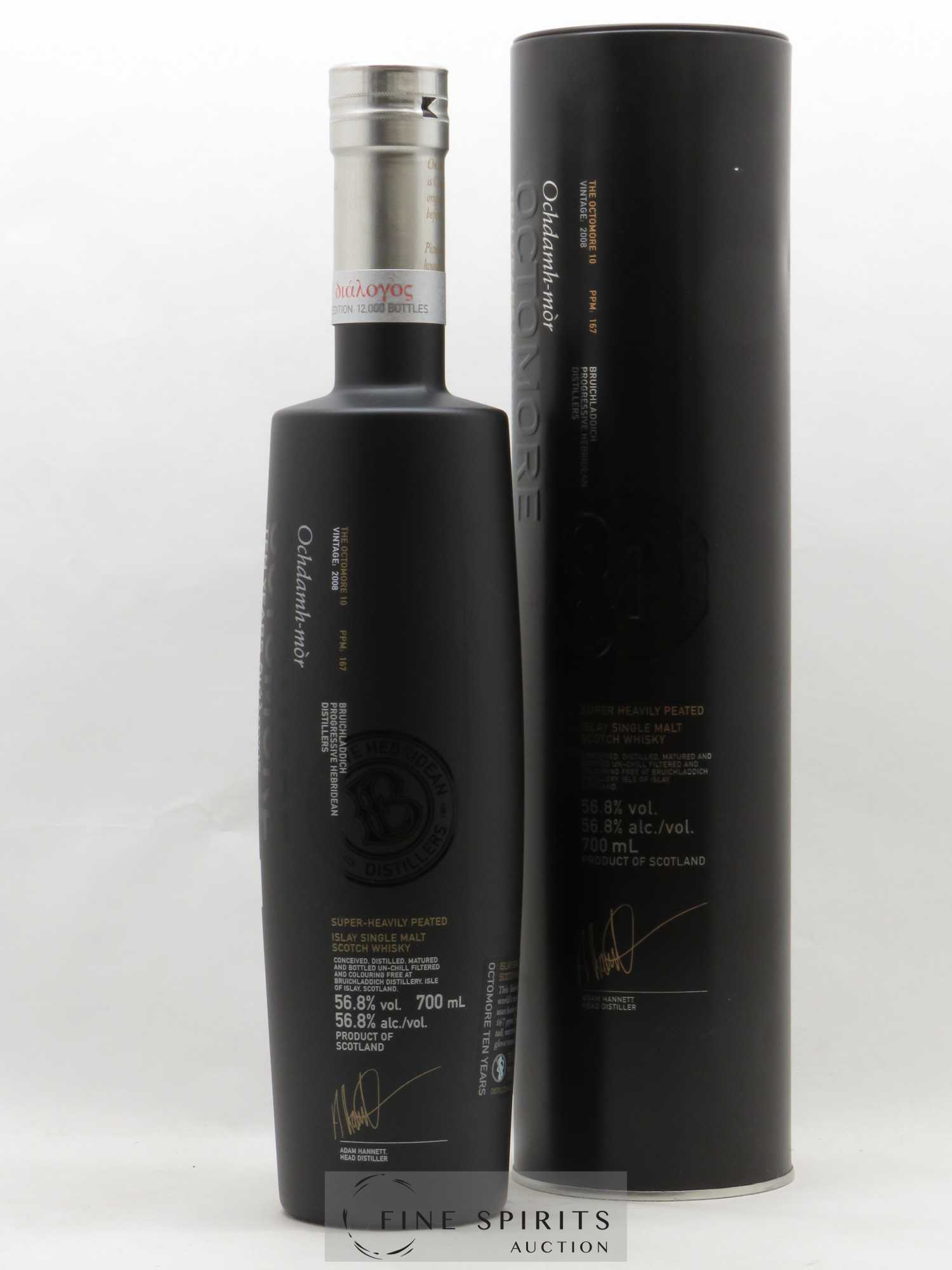 Octomore 10 years 2008 Of. - Posten von 1 Flasche - 0