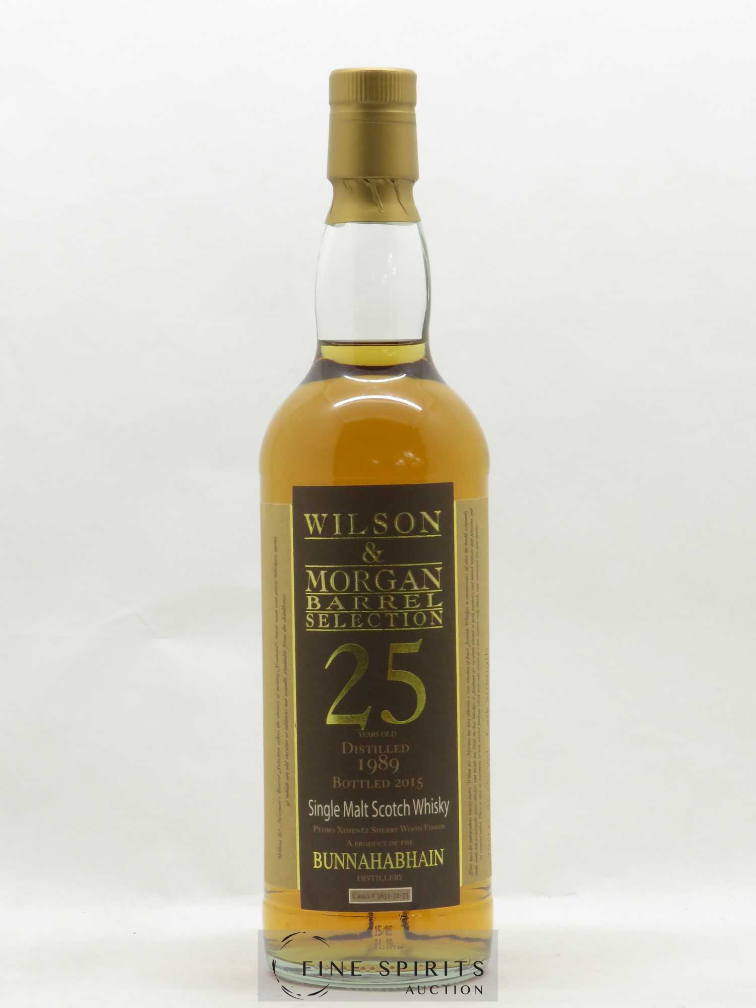Buy Bunnahabhain 25 years 1989 Wilson & Morgan Casks n°5671-72-73