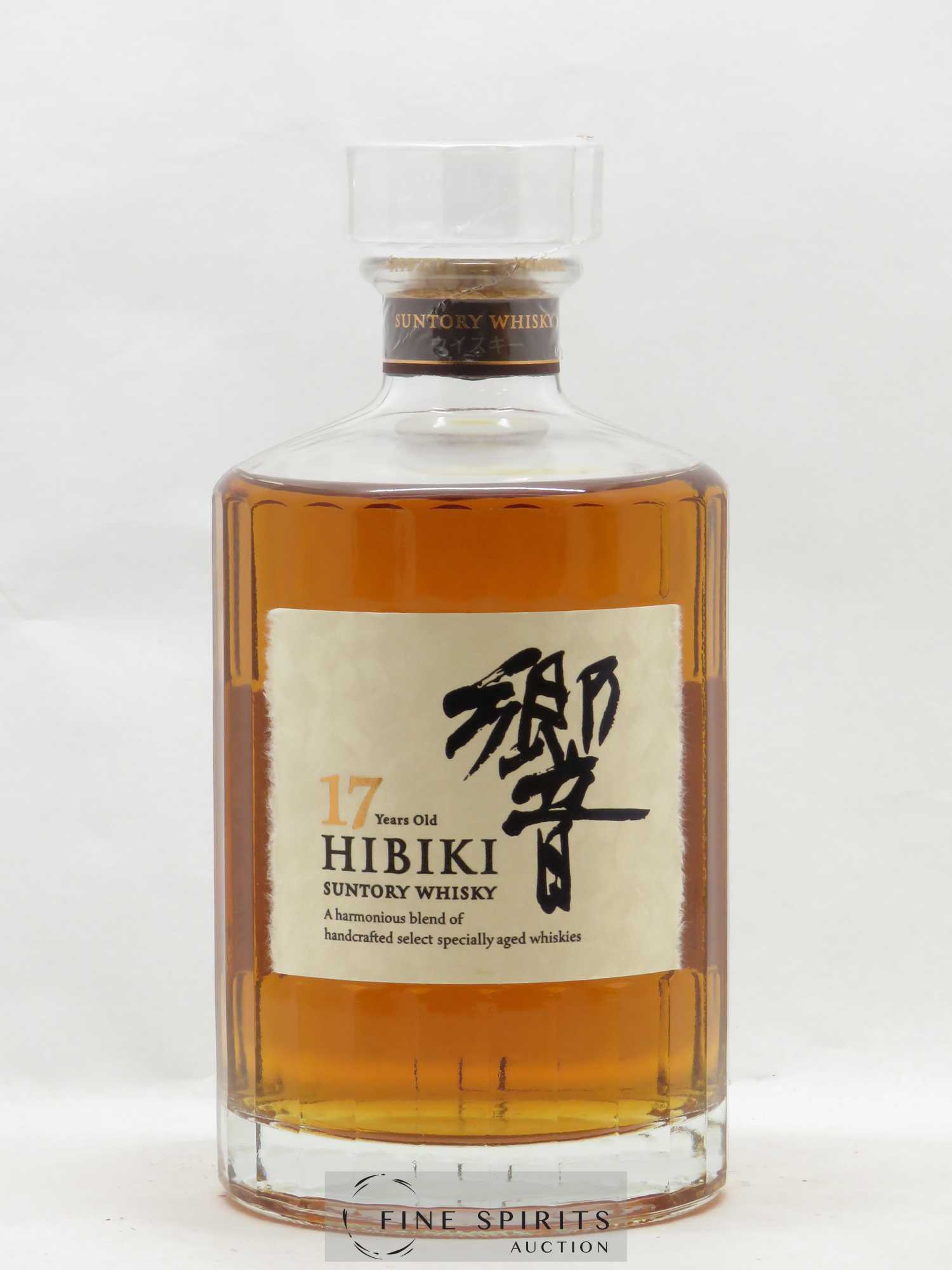 Hibiki 17 years Of. Suntory - Lot de 1 bouteille - 1