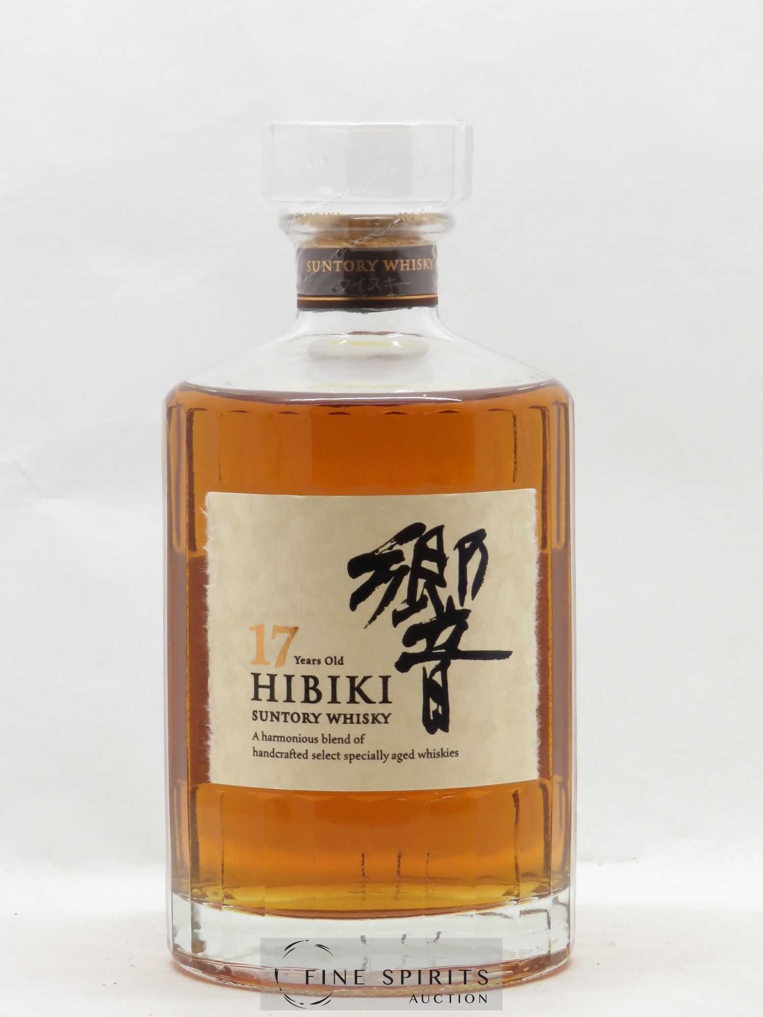 Hibiki 17 years Of. Suntory - Lot de 1 bouteille - 1