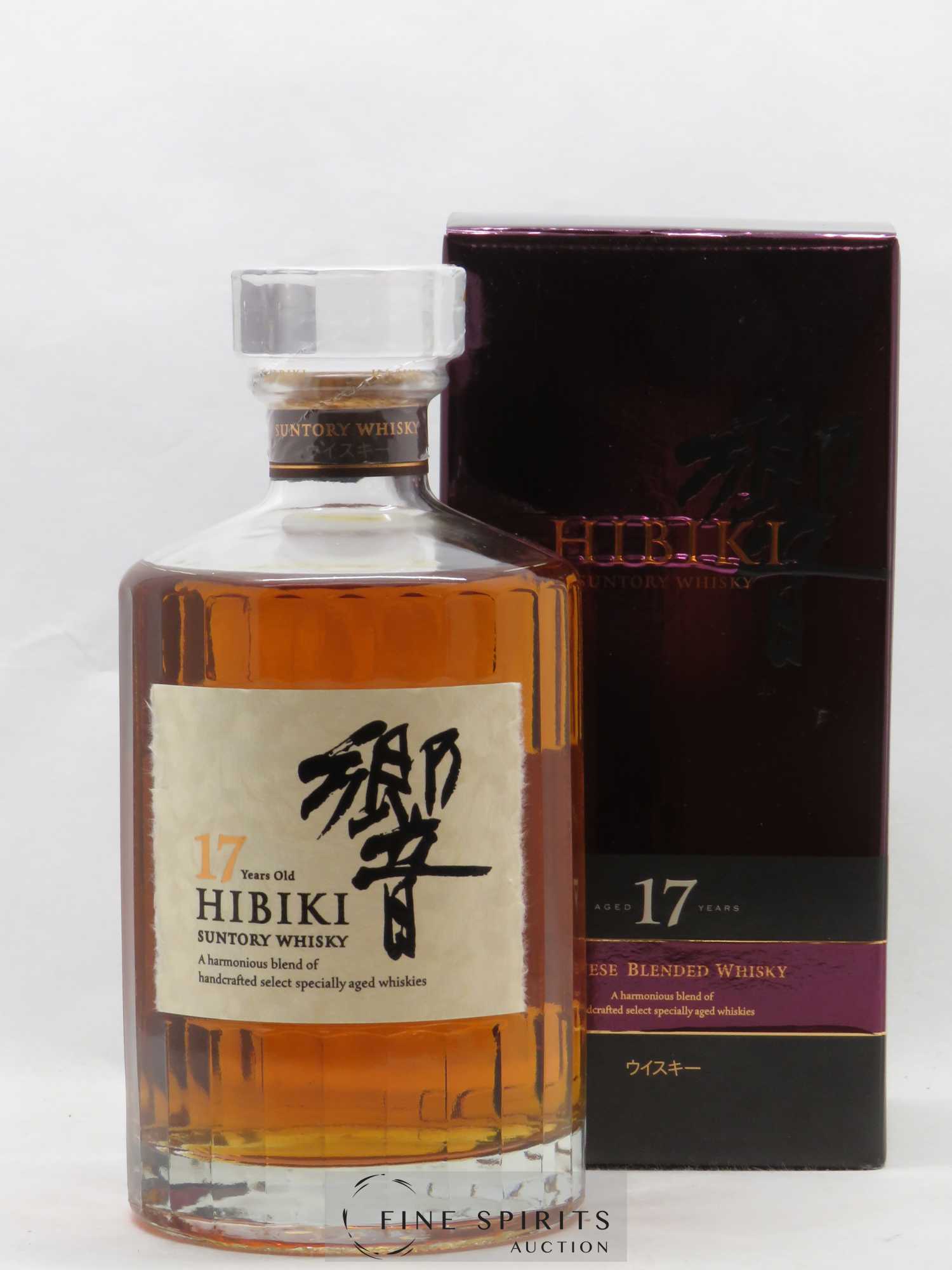 Hibiki 17 years Of. Suntory - Lot de 1 bouteille - 0