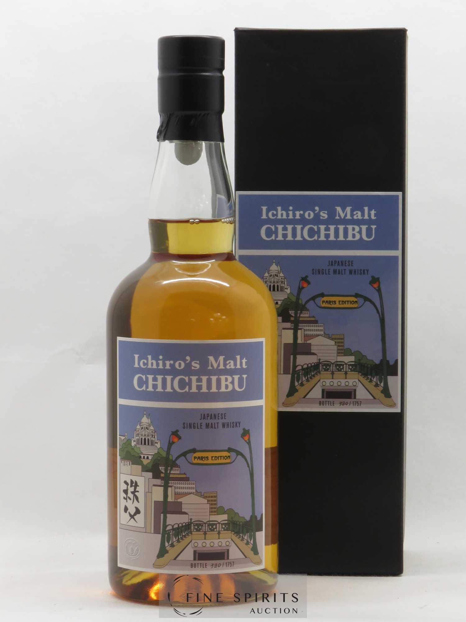 Chichibu Of. Paris Edition 2019 Release - One of 1757 Ichiro's Malt - Lot de 1 bouteille - 0