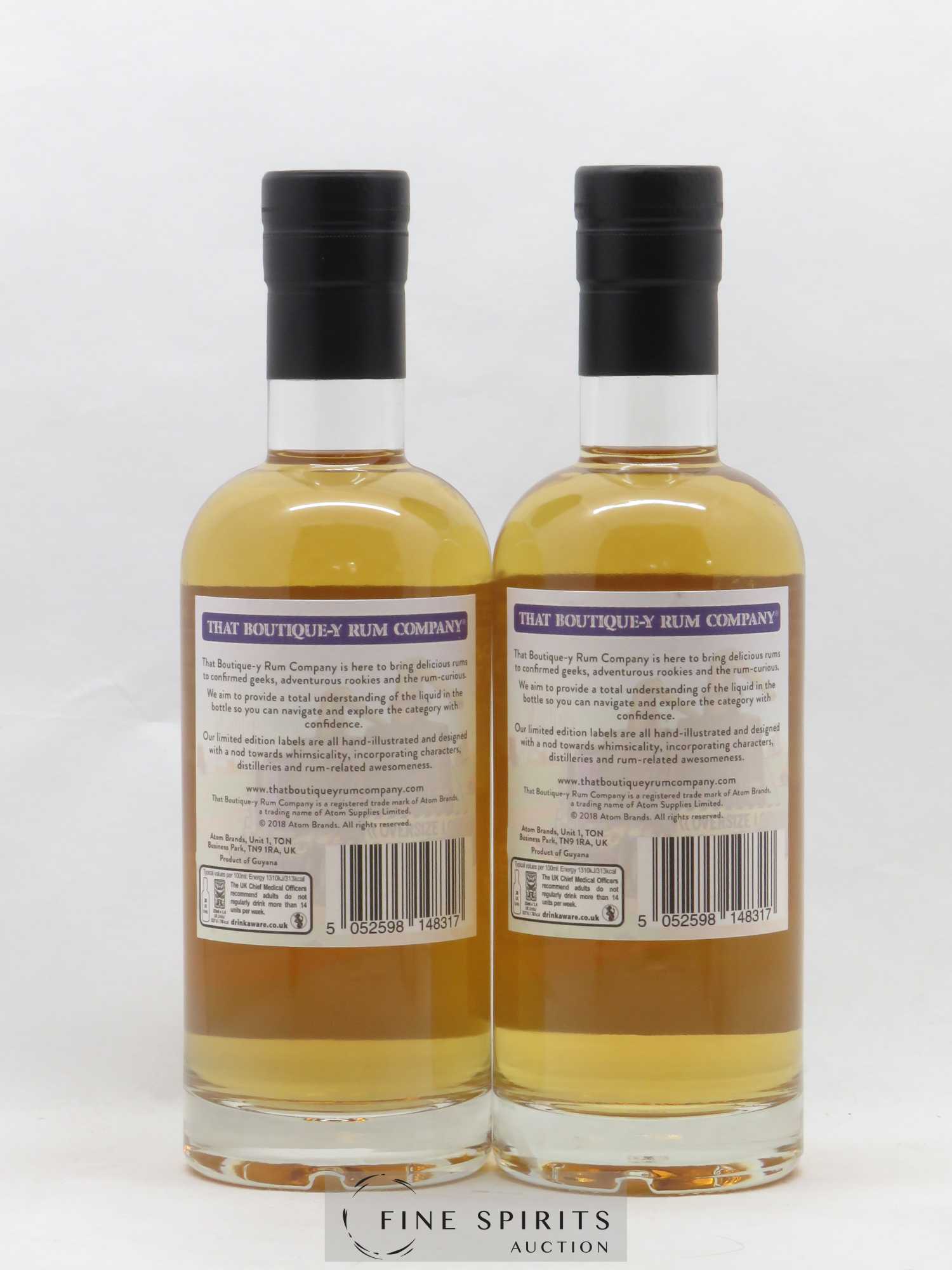 Rhum Diamond Distillery 9 years That Boutique-Y Rum Company Port Mourant Still N°18 et N°131 50CL - Lotto di 2 bottiglie - 1