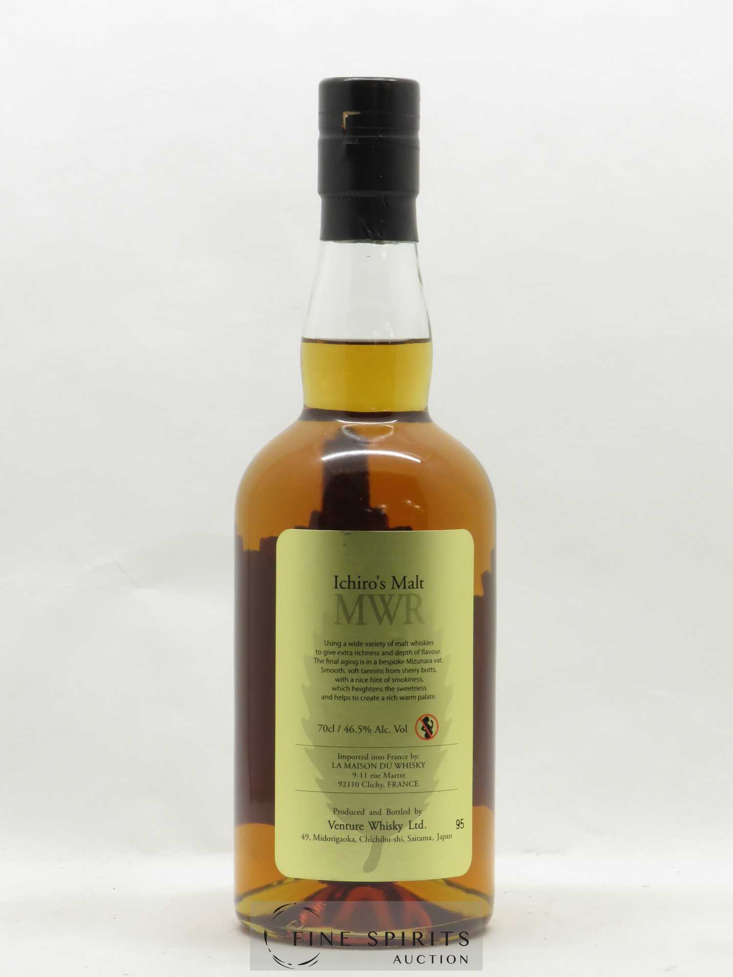 Buy Ichiro's Malt Of. MWR Mizunara Wood Reserve (46,5°) (lot