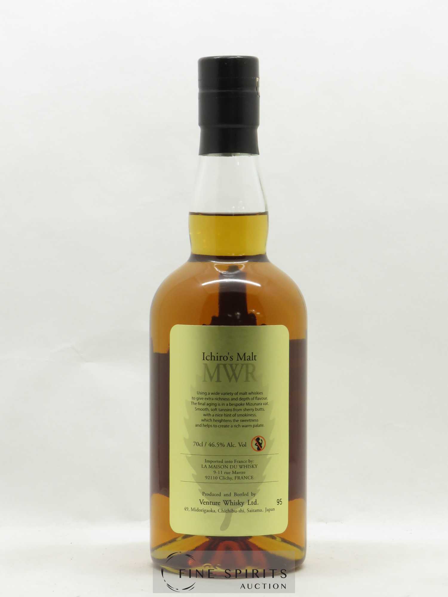 Ichiro's Malt Of. MWR Mizunara Wood Reserve (46,5°) - Lot de 1 bouteille - 2