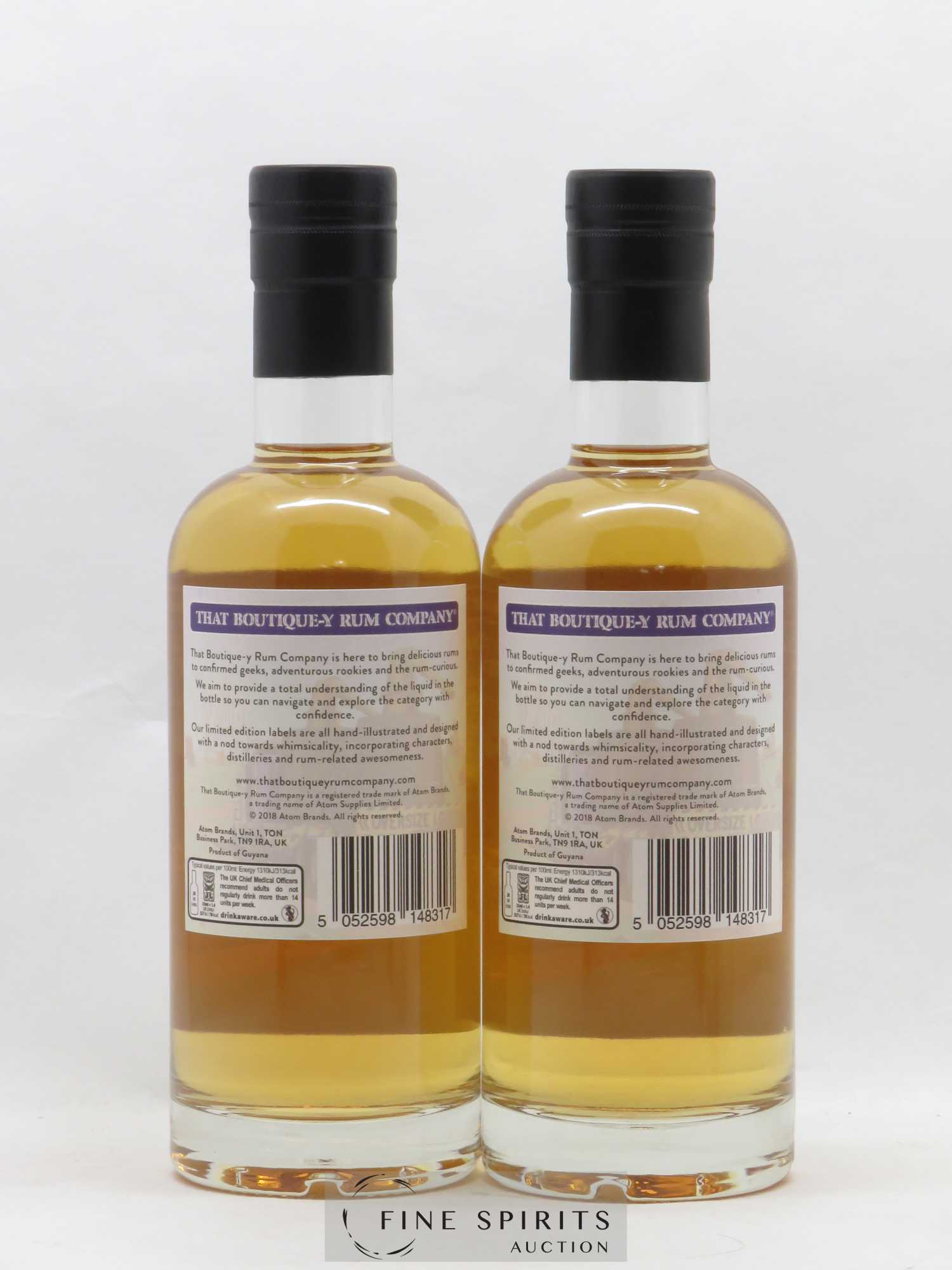 Rhum Diamond Distillery 9 years That Boutique-Y Rum Company Port Mourant Still N°43 ET N°65 50CL - Lotto di 2 bottiglie - 1