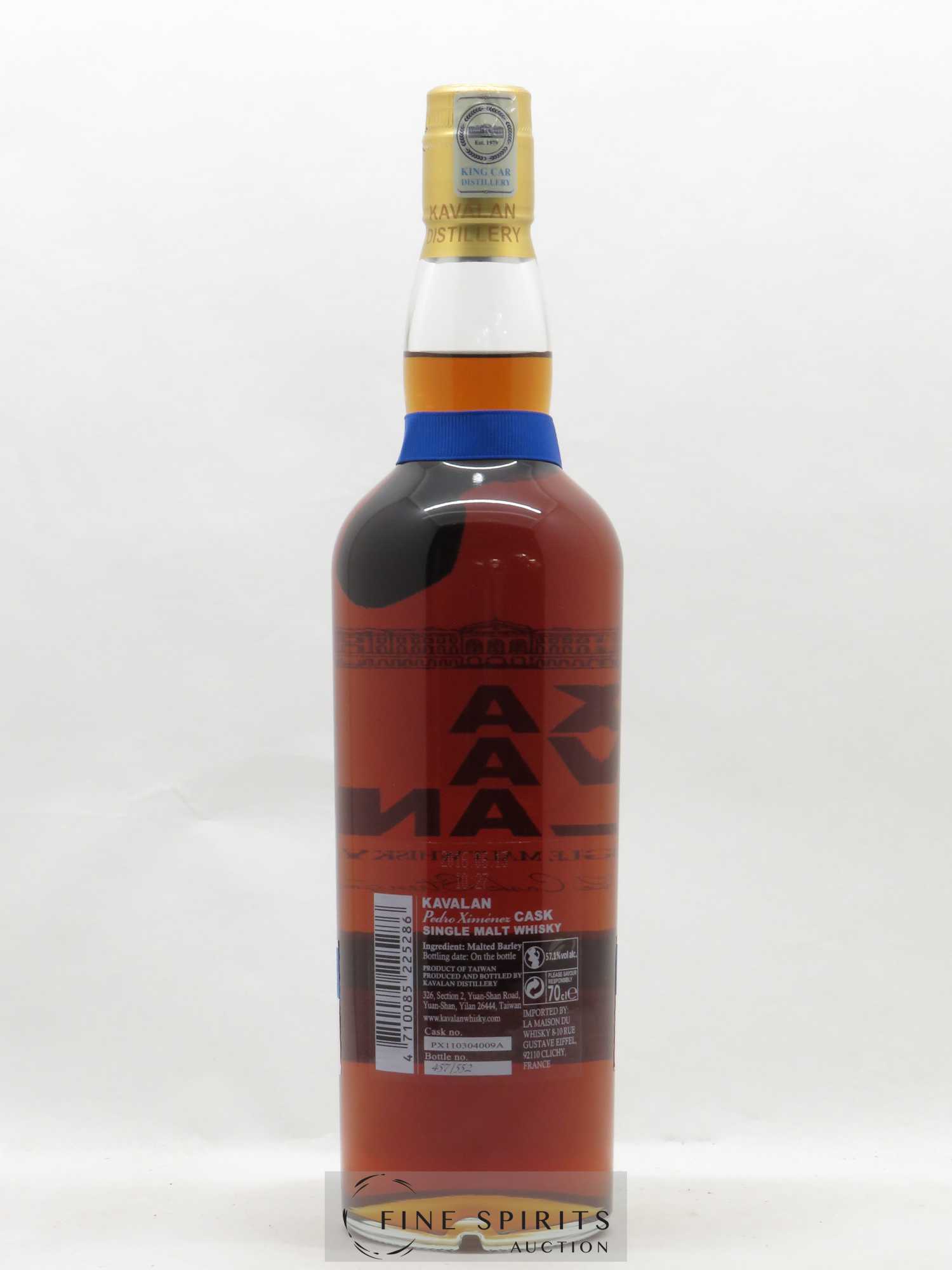 Kavalan Of. Solist Pedro Ximenez Cask Cask Strength - Posten von 1 Flasche - 2