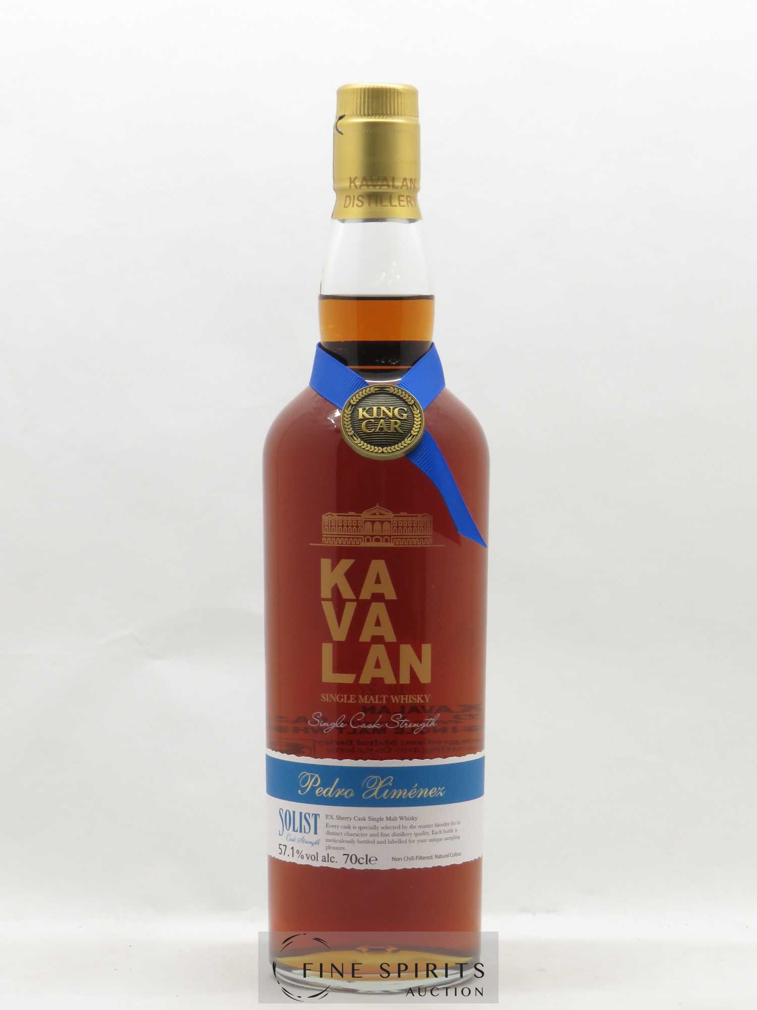 Kavalan Of. Solist Pedro Ximenez Cask Cask Strength - Lot de 1 bouteille - 1