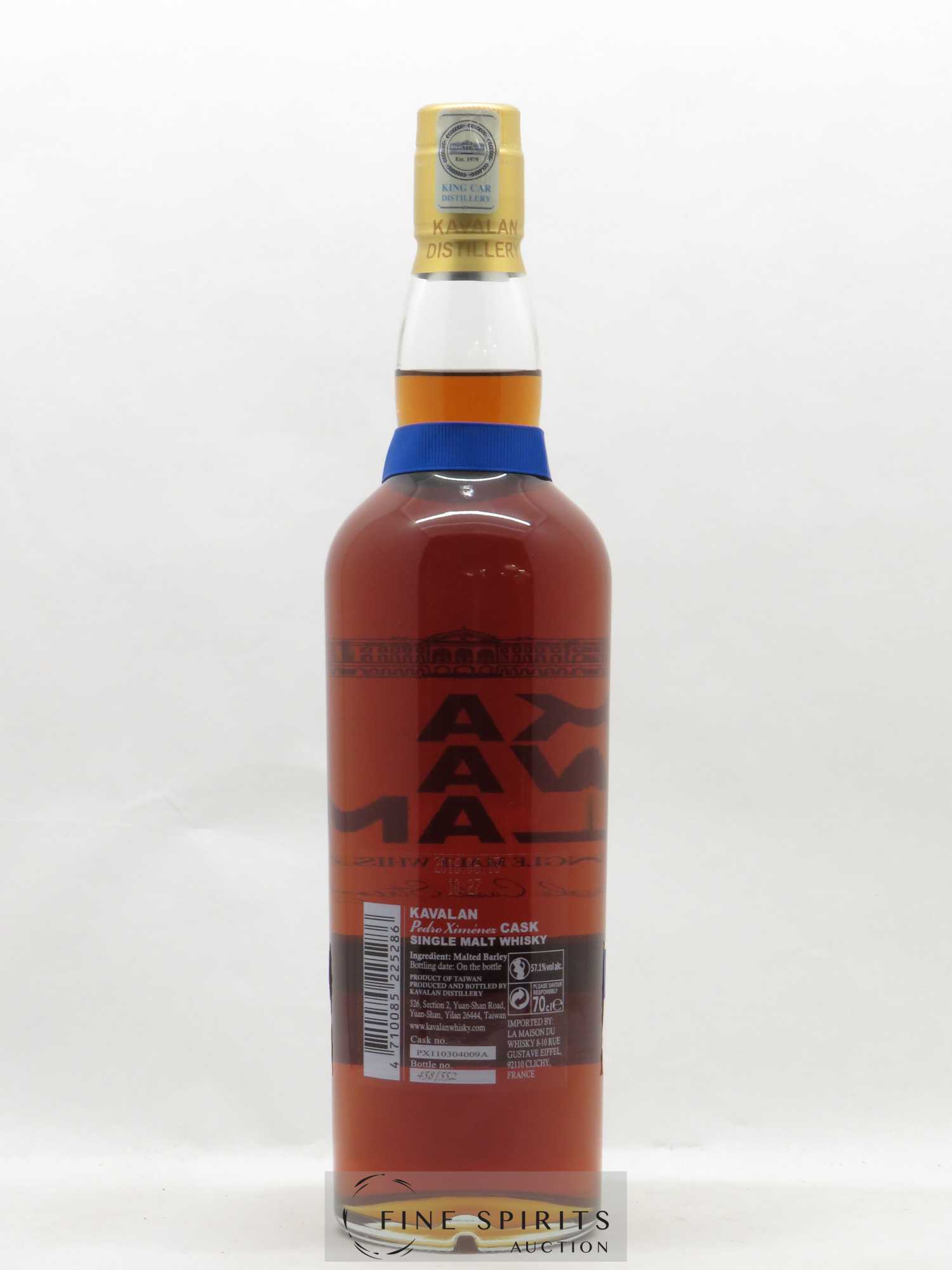 Kavalan Of. Solist Pedro Ximenez Cask Cask Strength - Lot de 1 bouteille - 2