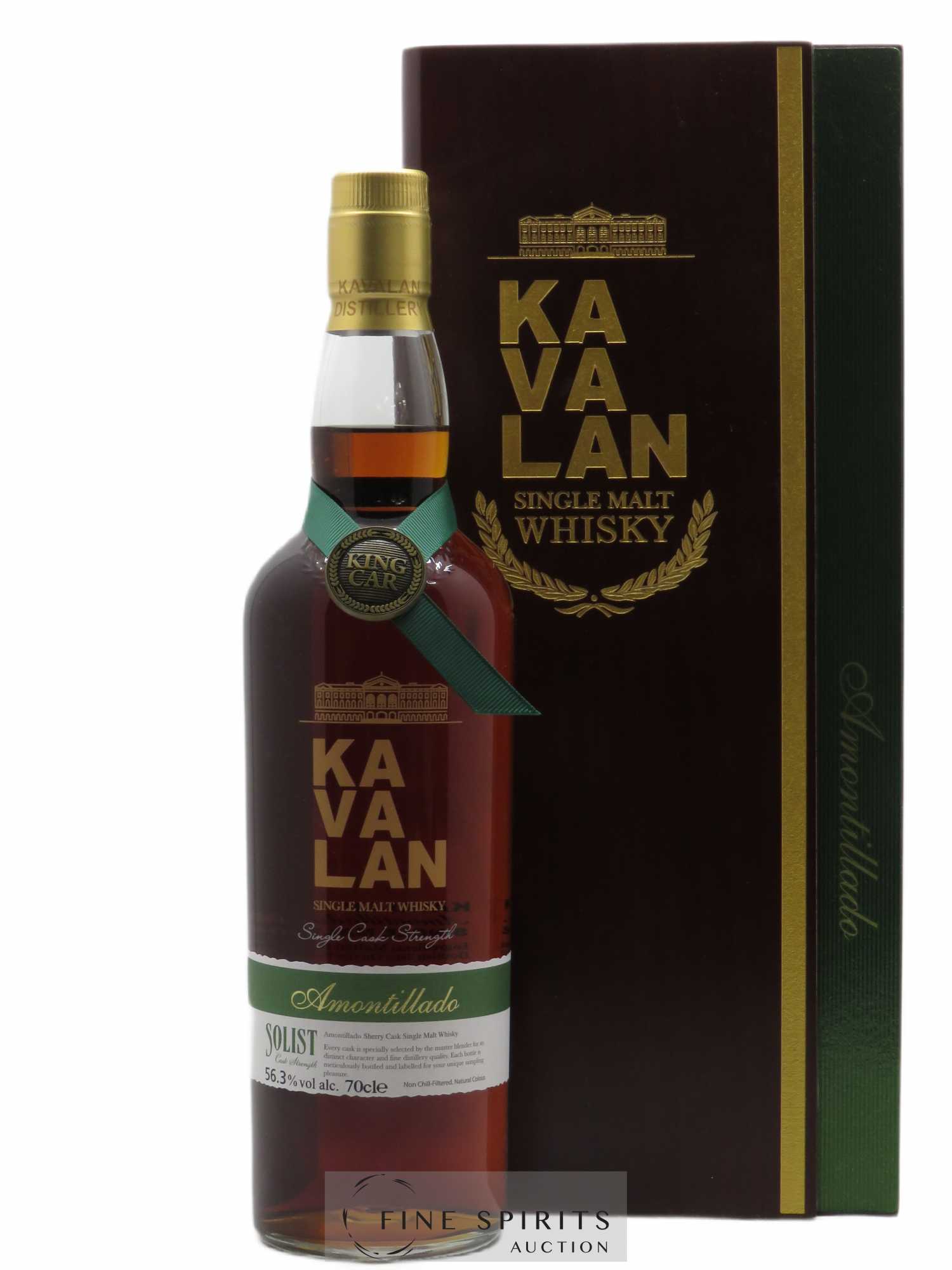 Kavalan Of. Solist Amontillado Cask Strength - Lot de 1 bouteille - 0