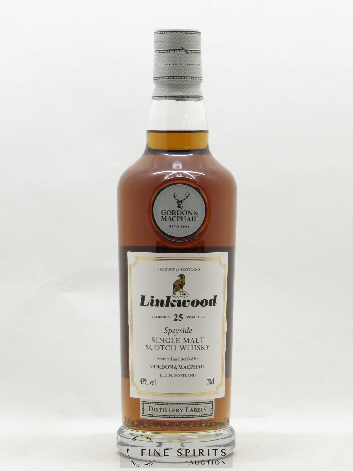 Linkwood 25 years Gordon & MacPhail - Lot de 1 bouteille - 1
