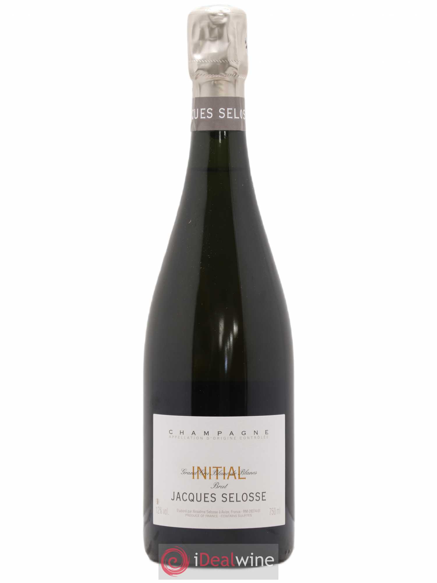 Initial Brut Jacques Selosse - Lot de 1 bouteille - 0