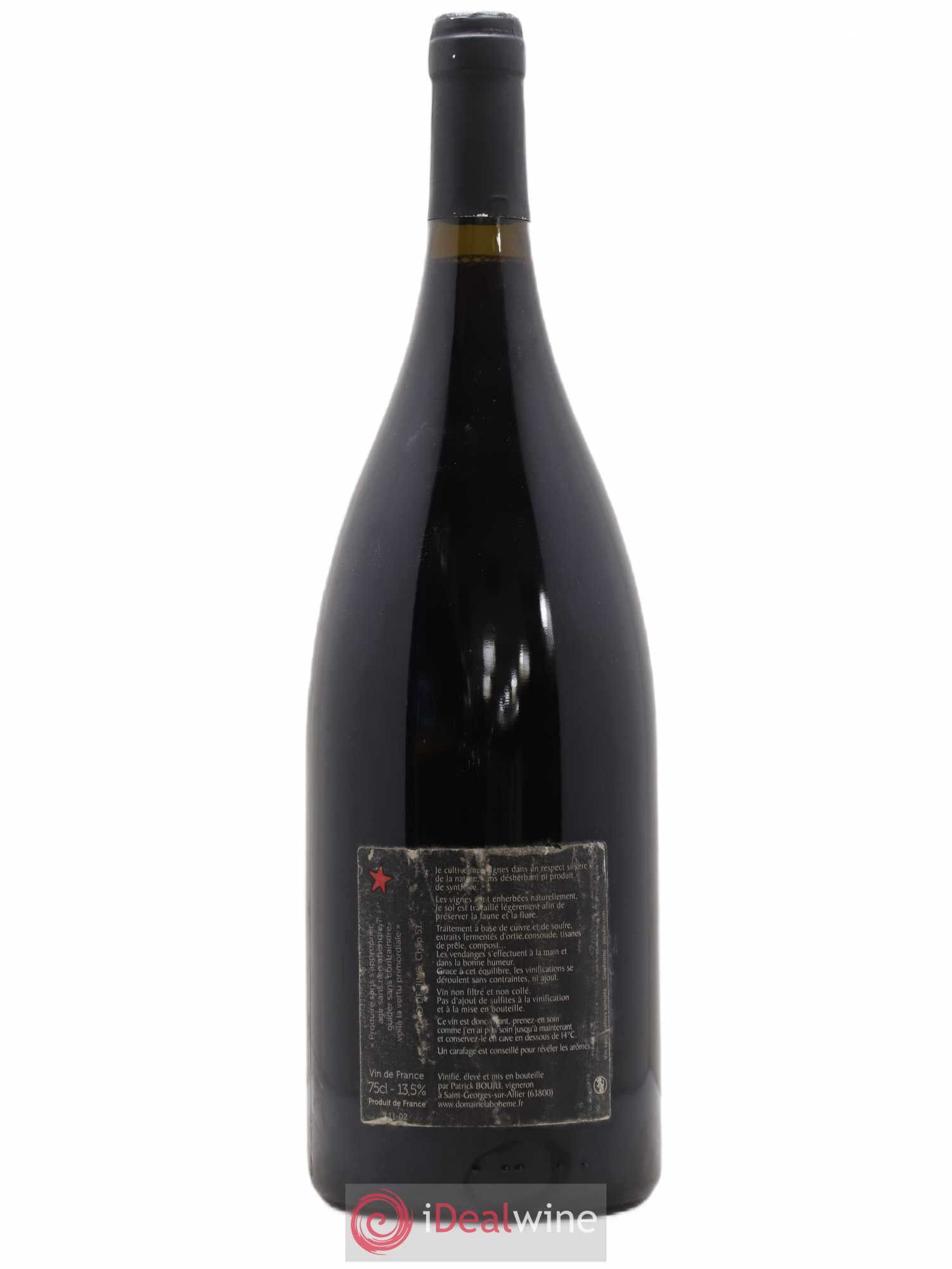 Vin de France La Bohème Patrick Bouju - La Bohème 2011 - Lotto di 1 magnum - 1
