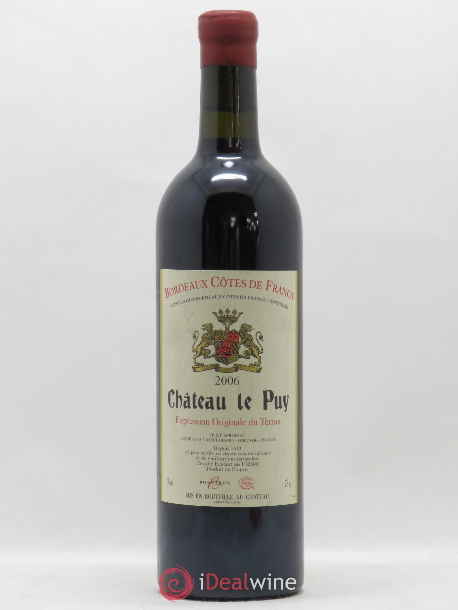 Château Le Puy (sans prix de réserve) 2006 - Lot de 1 bouteille - 0