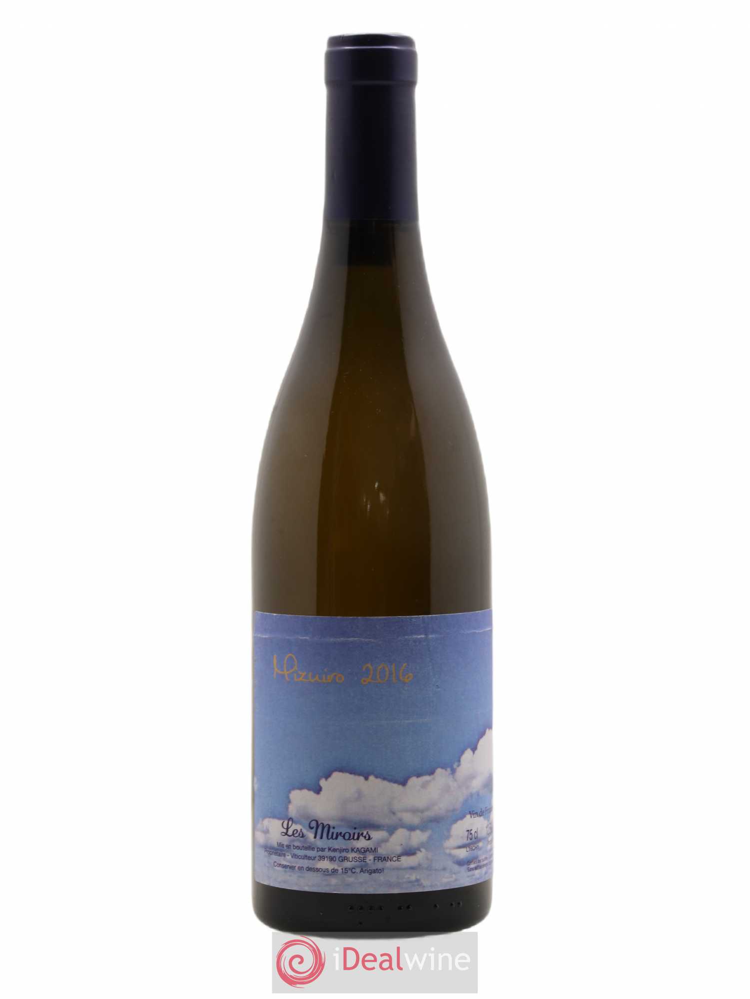 Vin de France Mizuiro Les Saugettes Kenjiro Kagami - Domaine des Miroirs 2016 - Lot de 1 bouteille - 0