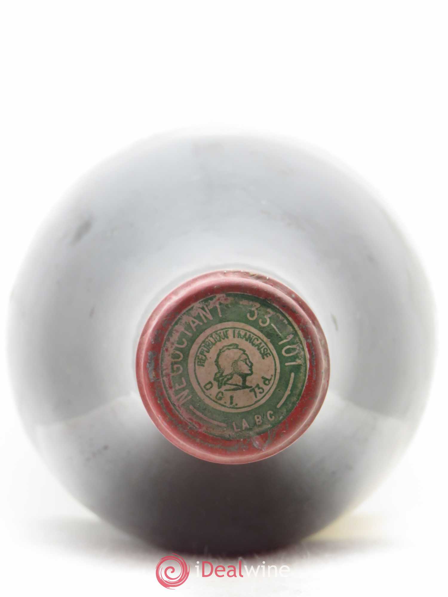 Chambolle-Musigny 1er Cru Les Amoureuses Moine-Hudelot (Domaine) 1965 - Lot de 1 bouteille - 1