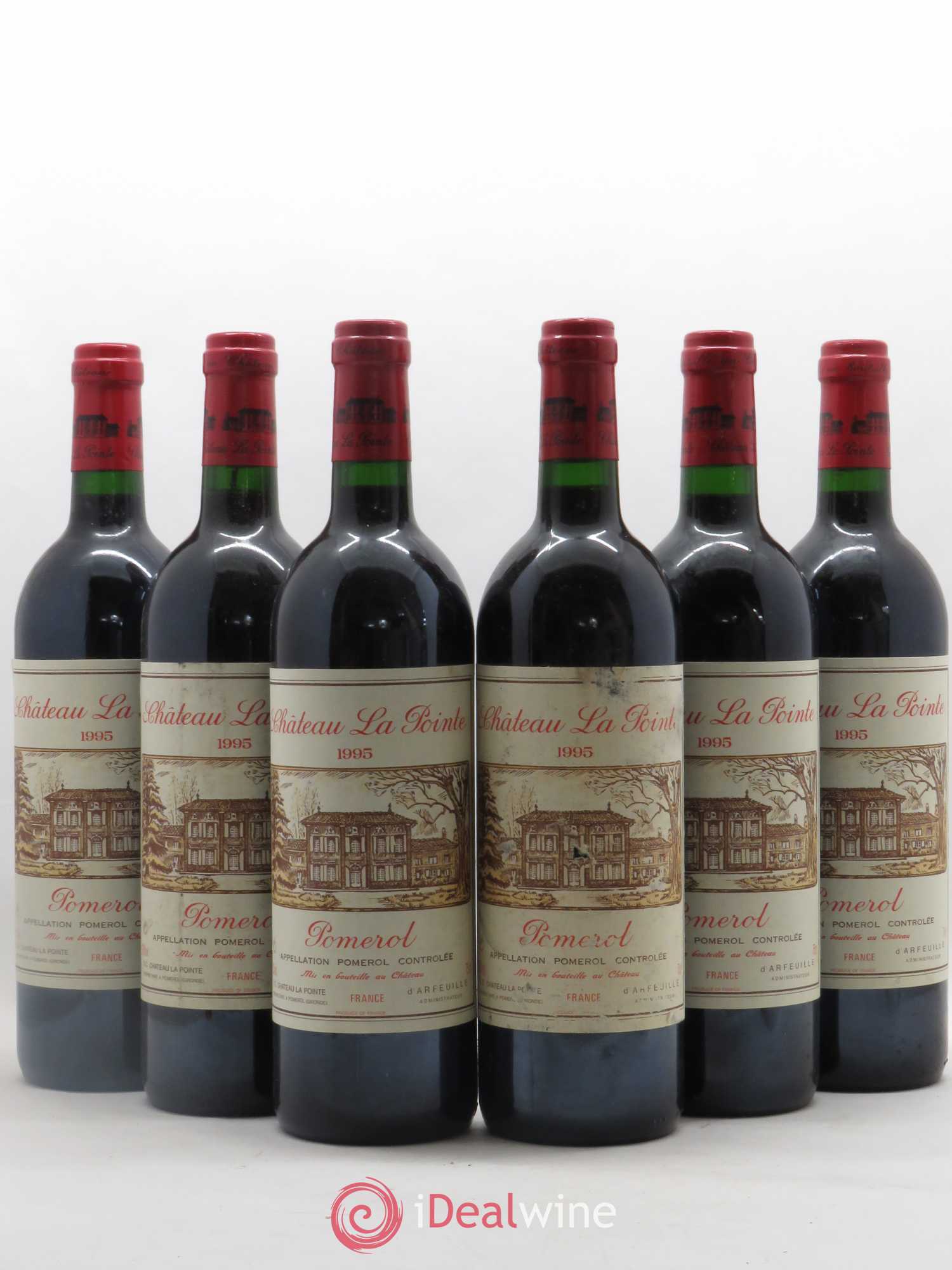 Château la Pointe 1995 - Lot de 6 bouteilles - 0