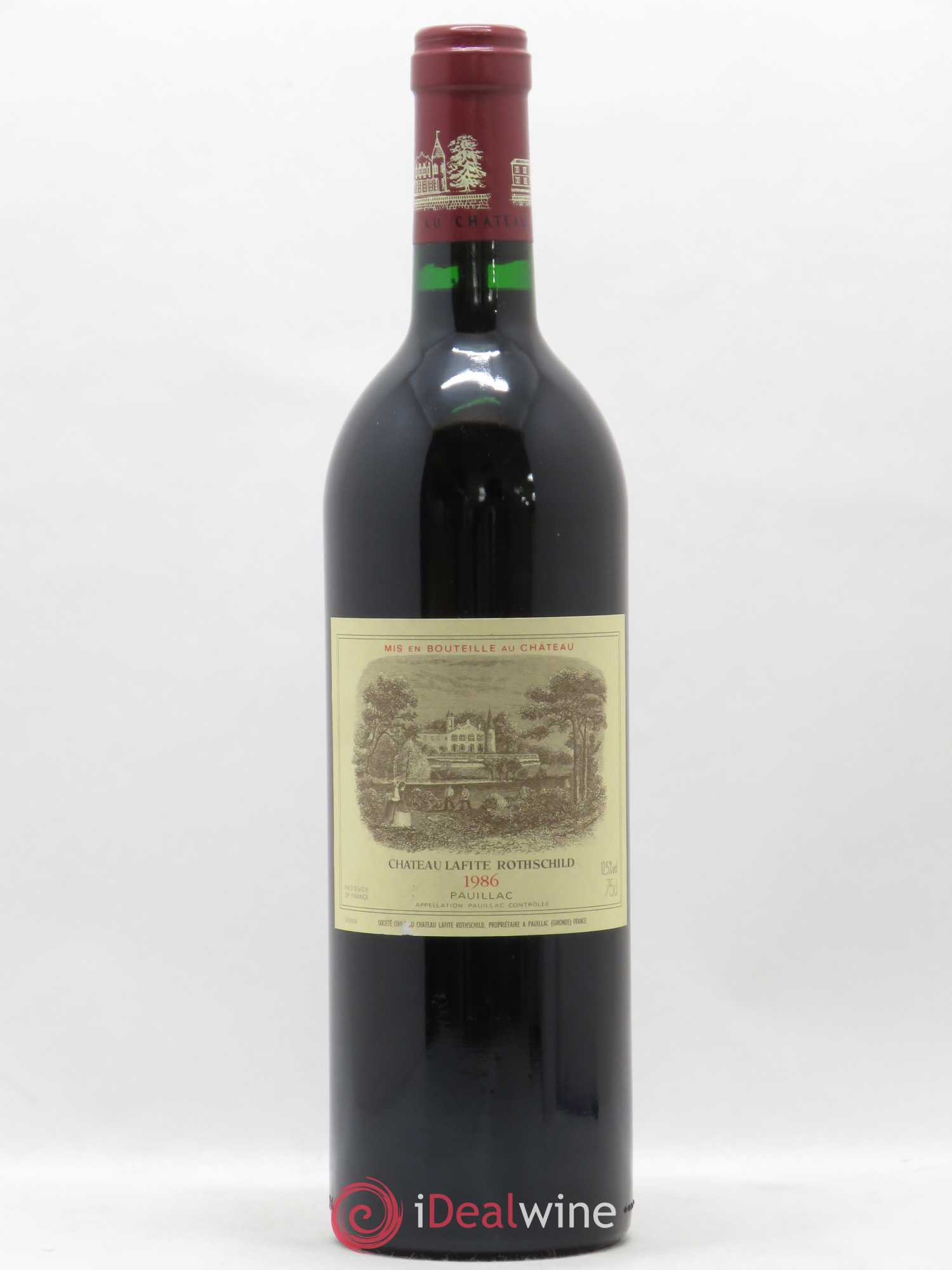 Château Lafite Rothschild 1er Grand Cru Classé 1986 - Lot de 1 bouteille - 0