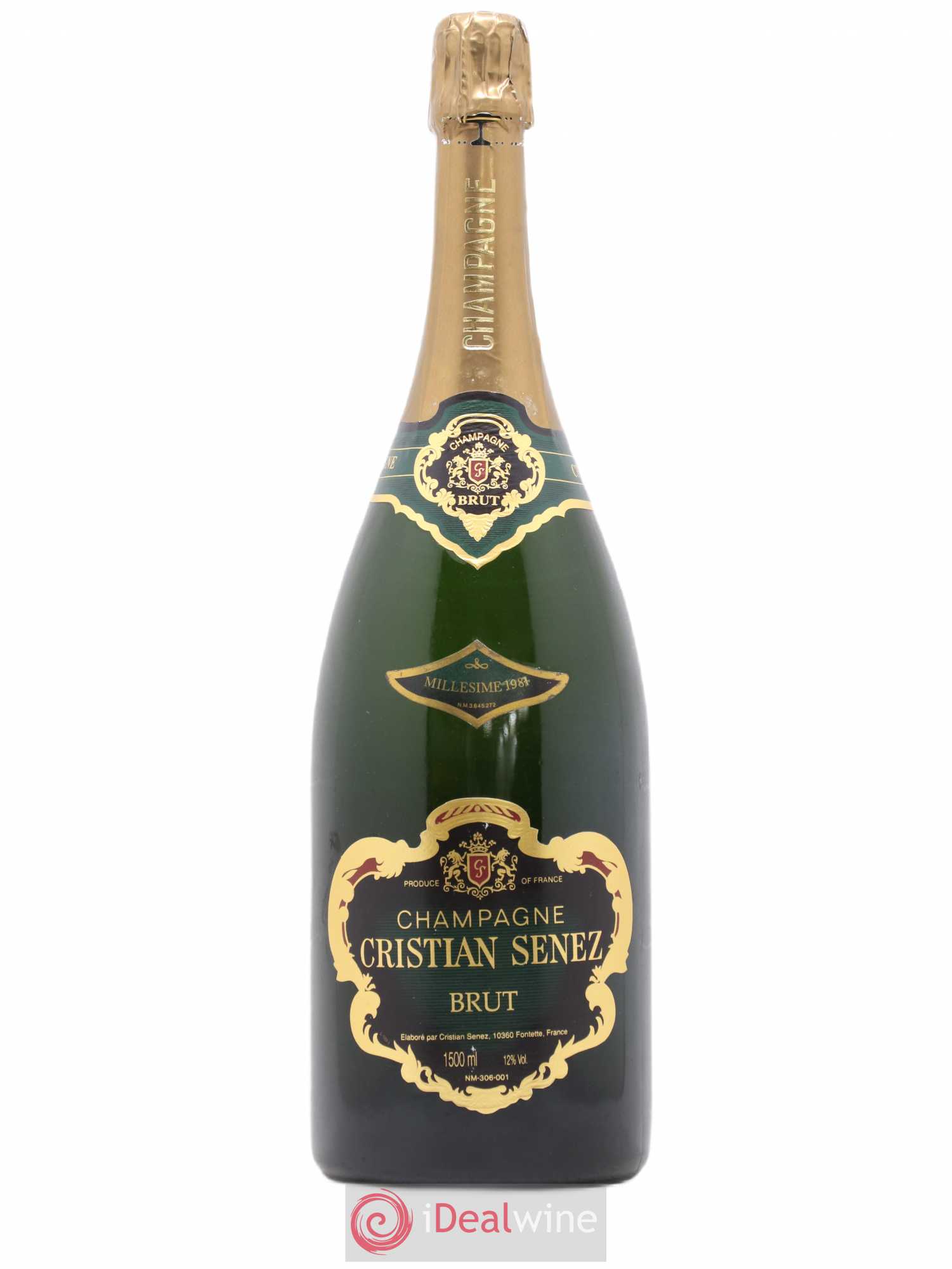 Champagne Christian Senez 1987 - Lot of 1 magnum - 0