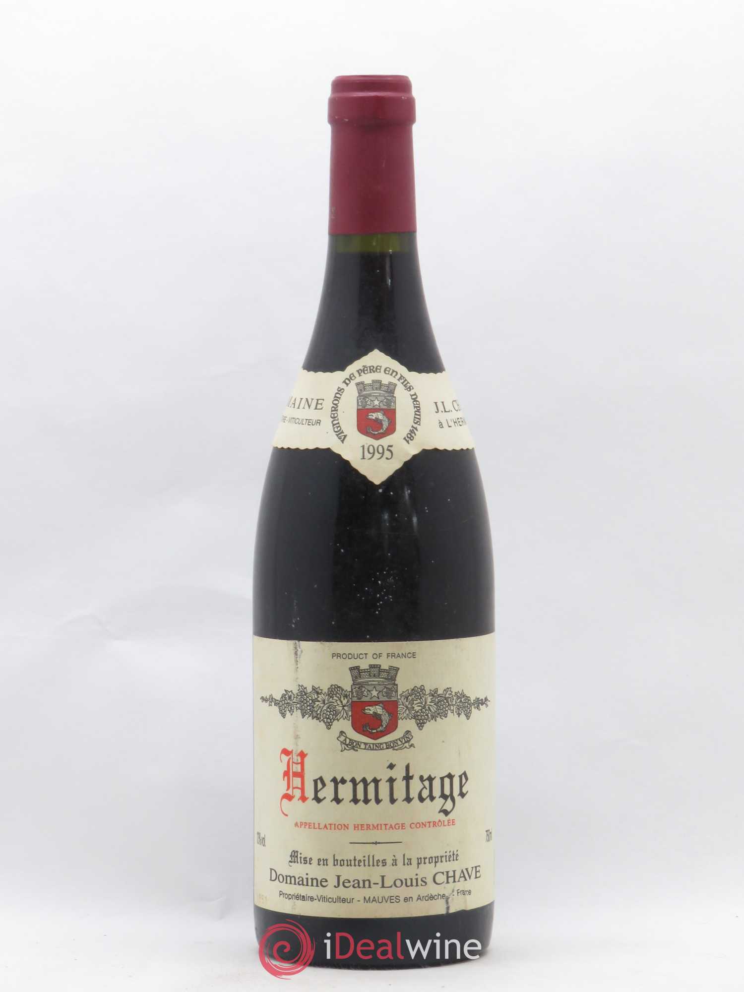 Hermitage Jean-Louis Chave 1995 - Lot de 1 bouteille - 0