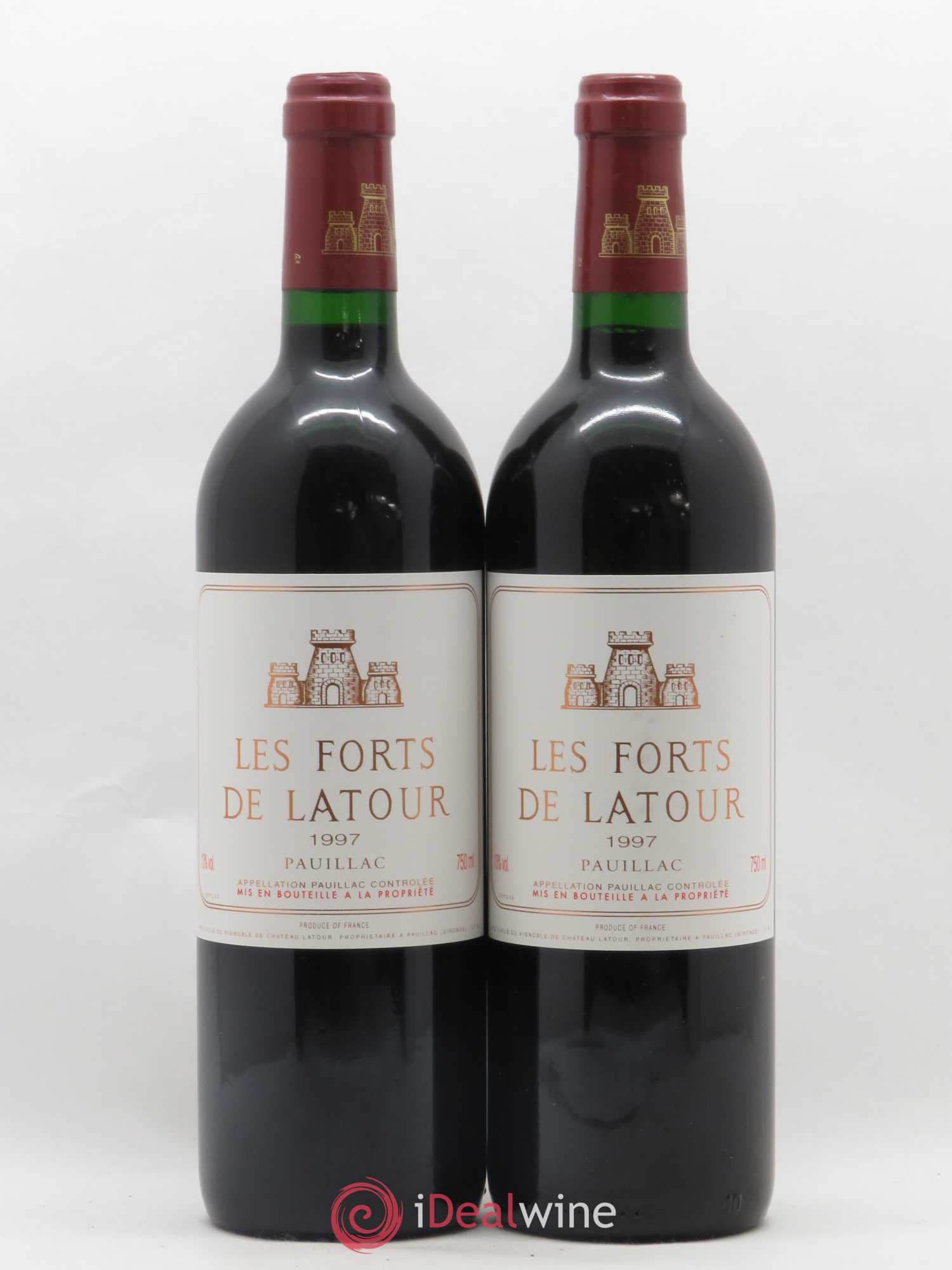 Les Forts de Latour Second Vin 1997 - Lot de 2 bouteilles - 0