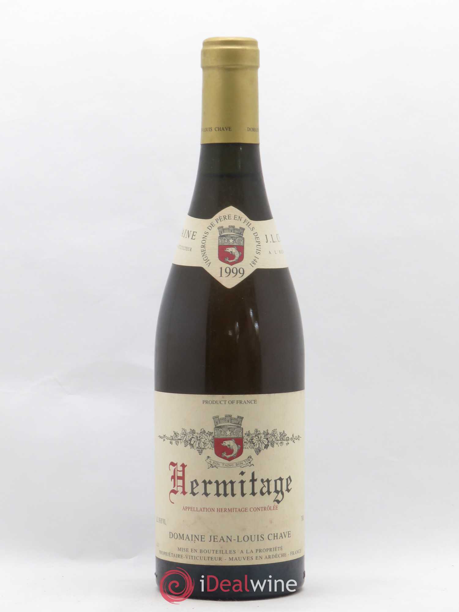 Hermitage Jean-Louis Chave 1999 - Lot de 1 bouteille - 0
