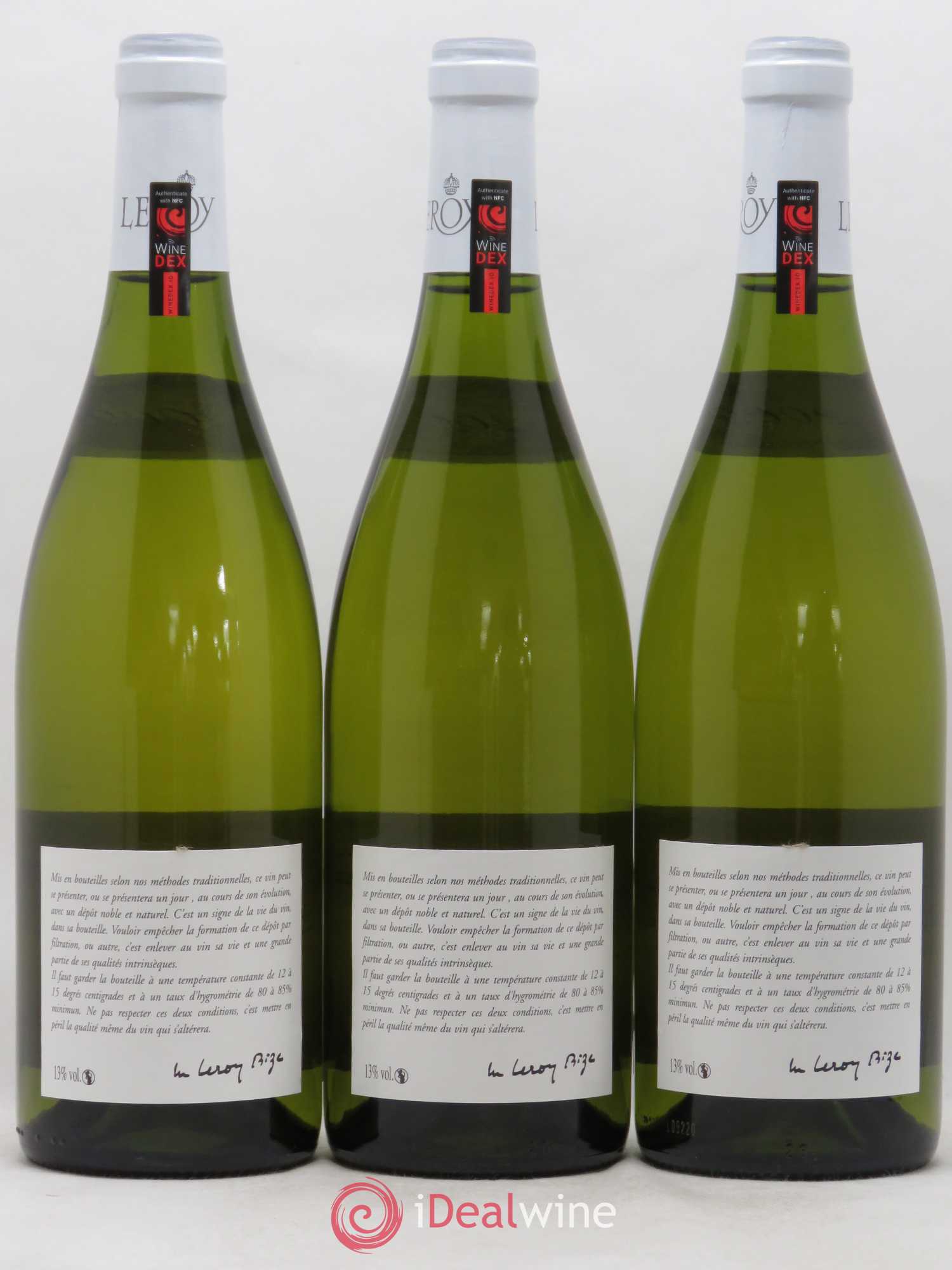 Meursault 1er Cru Perrières Leroy SA 2009 - Lot de 3 bouteilles - 1