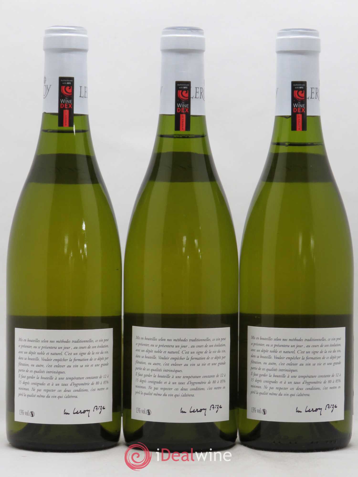Chassagne-Montrachet 1er Cru Les Baudines Leroy SA 2009 - Posten von 3 Flaschen - 1