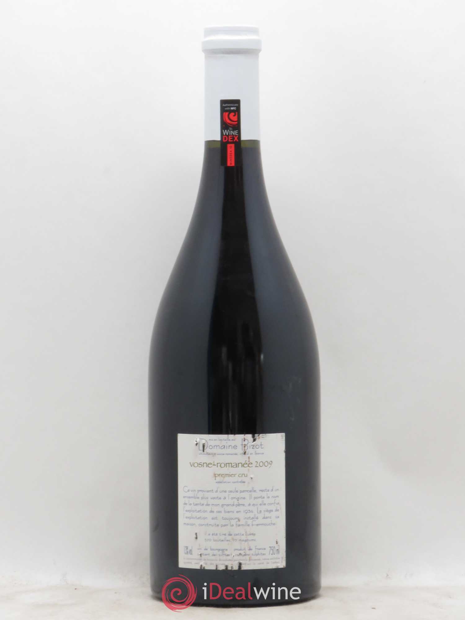 Vosne-Romanée 1er Cru Elise Fermouche Bizot (Domaine) 2009 - Lot de 1 bouteille - 1