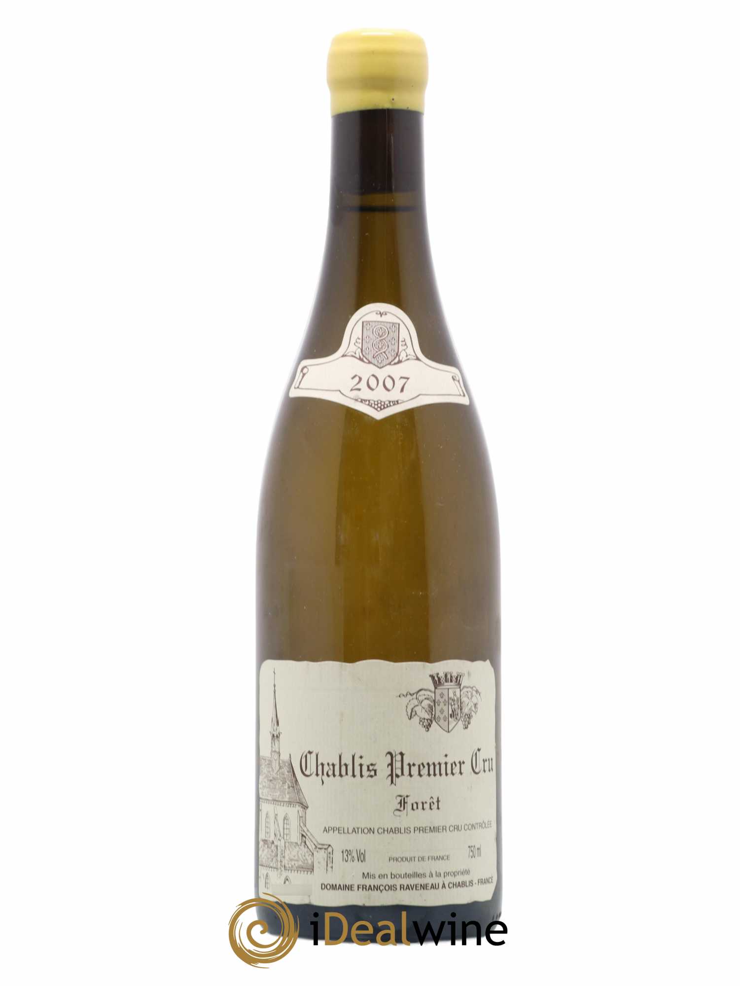 Chablis 1er Cru Forêt Raveneau (Domaine) 2007 - Lot de 1 bouteille - 0