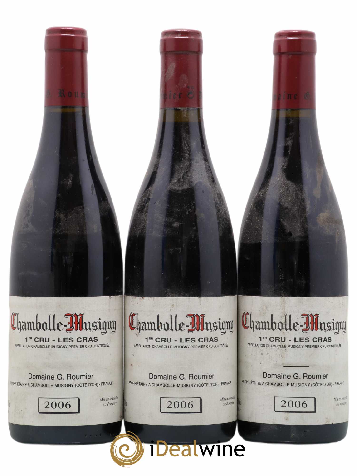 Chambolle-Musigny 1er Cru Les Cras Georges Roumier (Domaine) 2006 - Lot de 3 bouteilles - 0