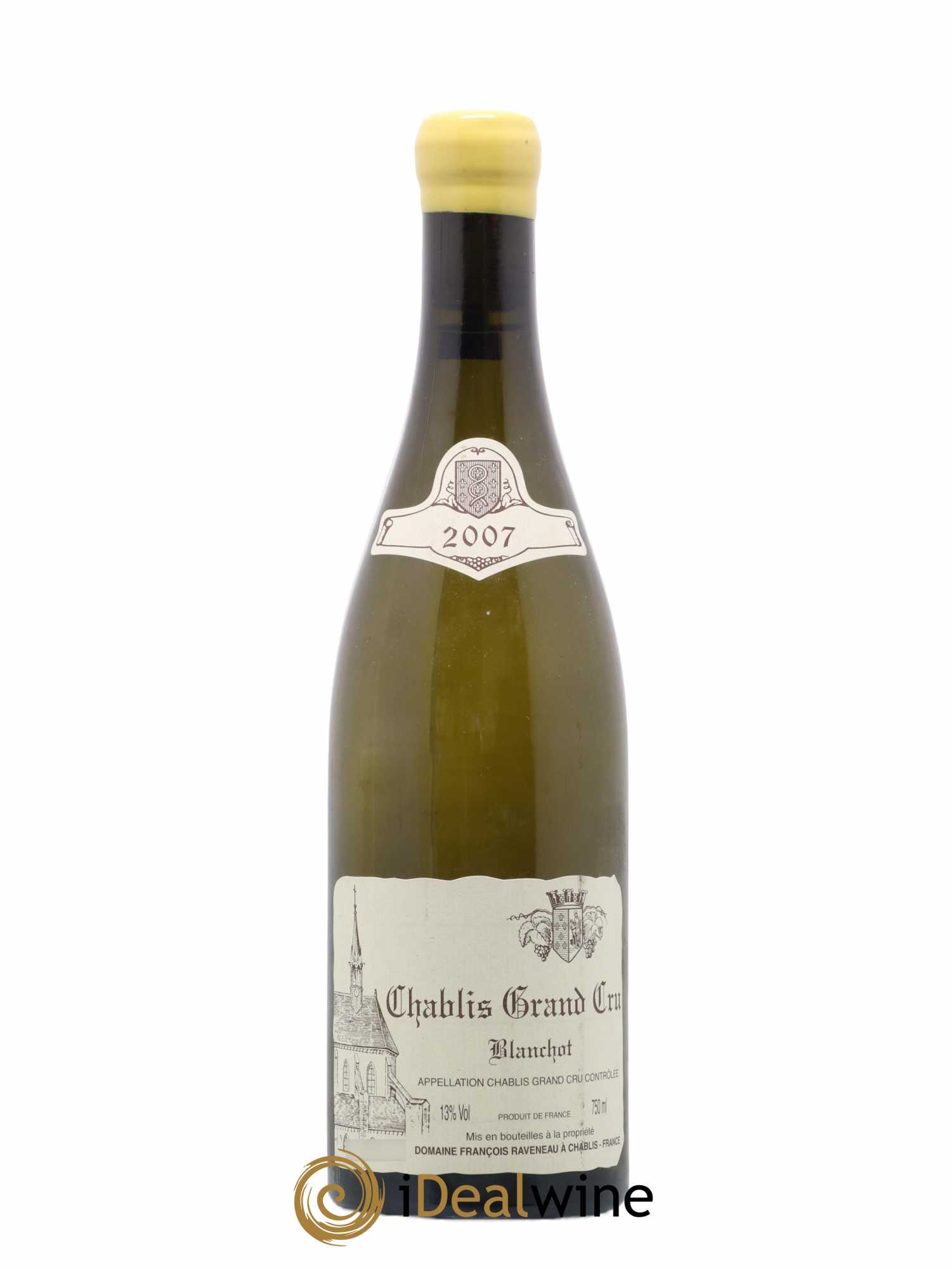 Chablis Grand Cru Blanchot Raveneau (Domaine) 2007 - Lot de 1 bouteille - 0