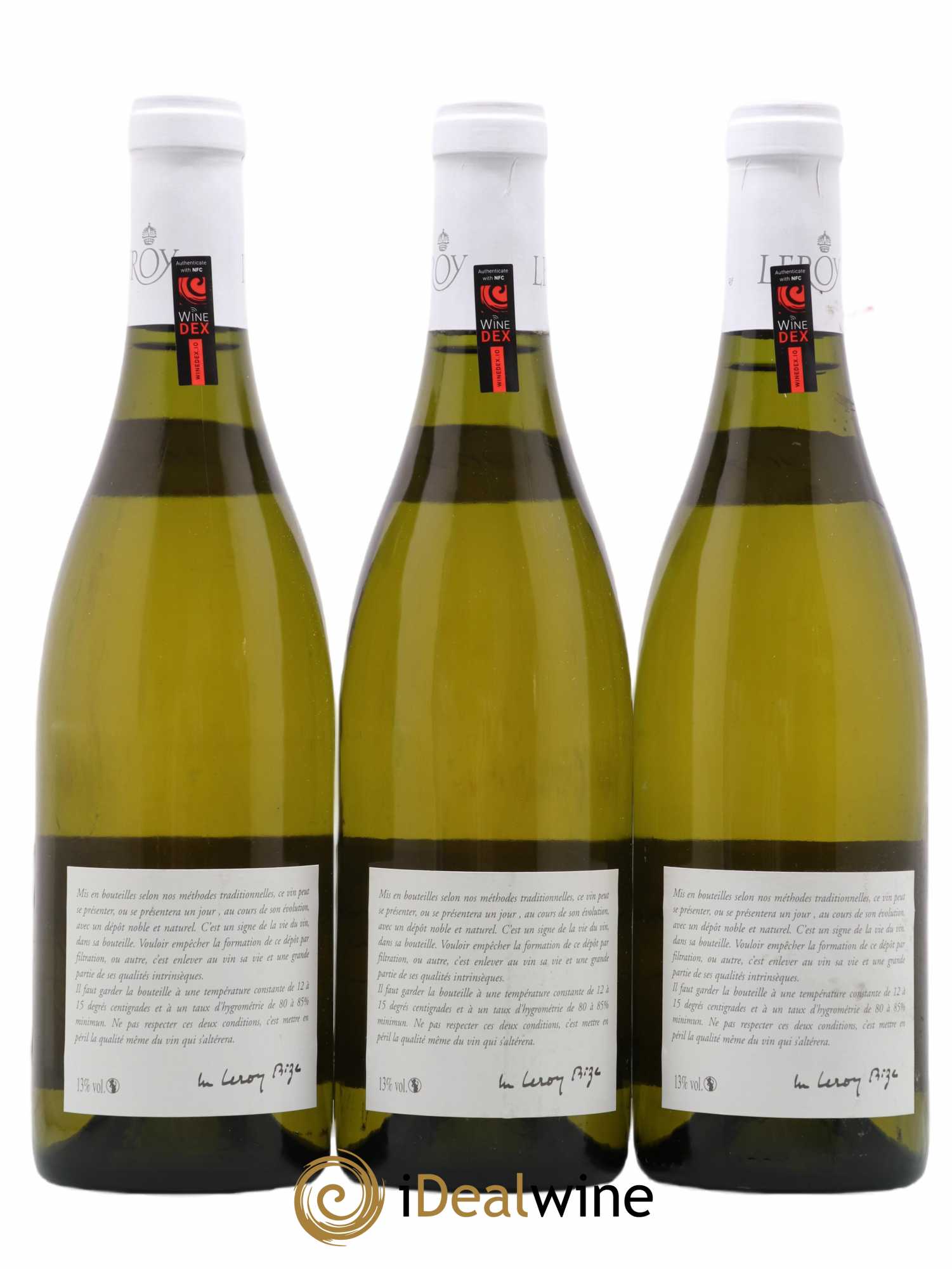 Chassagne-Montrachet 1er Cru Morgeot Leroy SA 2011 - Lot de 3 bouteilles - 1