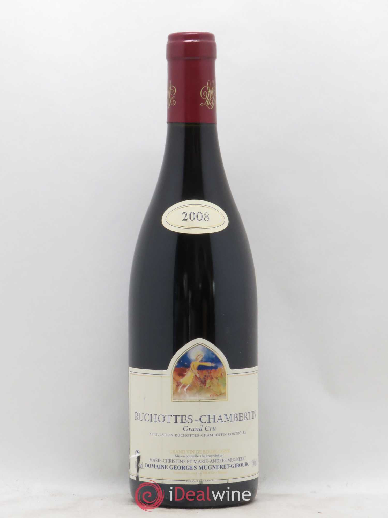 Ruchottes-Chambertin Grand Cru Mugneret-Gibourg (Domaine) 2008 - Lot de 1 bouteille - 0