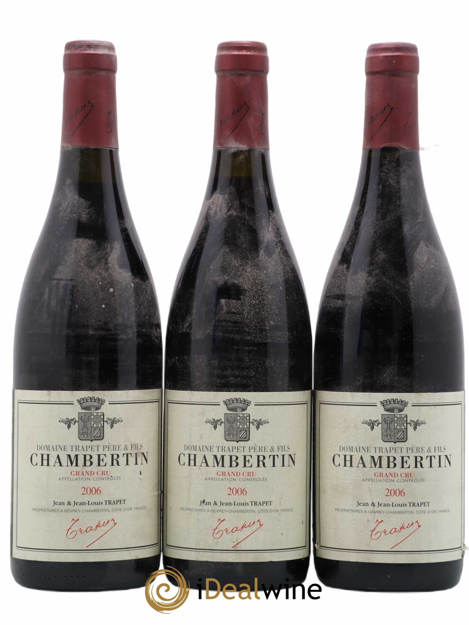 Chambertin Grand Cru Domaine Trapet 2006 - Lot de 3 bouteilles - 0