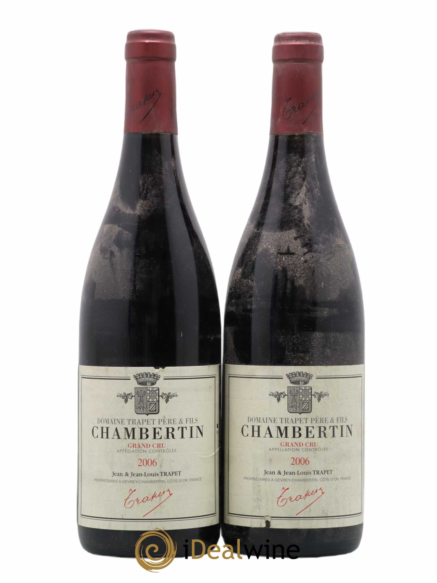 Chambertin Grand Cru Domaine Trapet 2006 - Lot de 2 bouteilles - 0