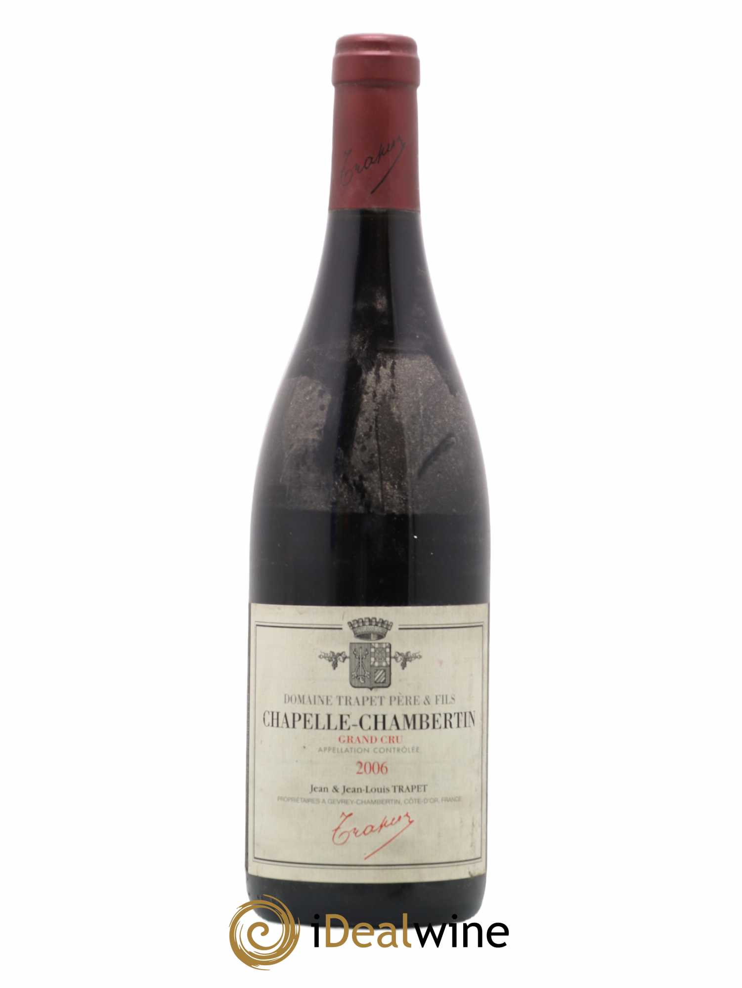 Chapelle-Chambertin Grand Cru Domaine Trapet 2006 - Lot de 1 bouteille - 0