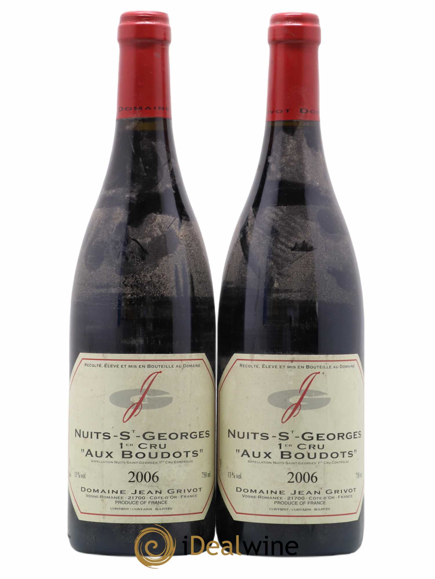 Nuits-Saint-Georges 1er Cru Aux Boudots Jean Grivot 2006 - Lot de 2 bouteilles - 0